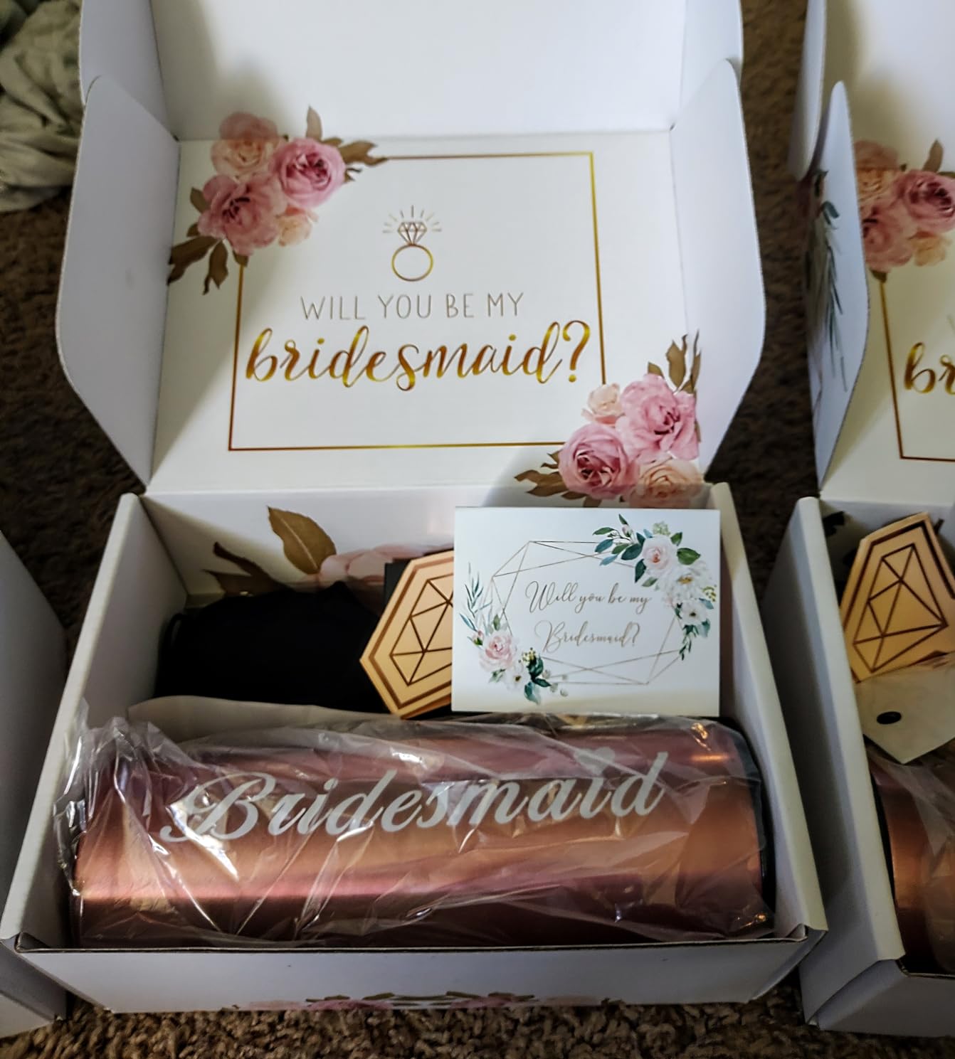 Maid of Honor Gifts, 20oz Wine Tumbler Gift Set customer photo 2