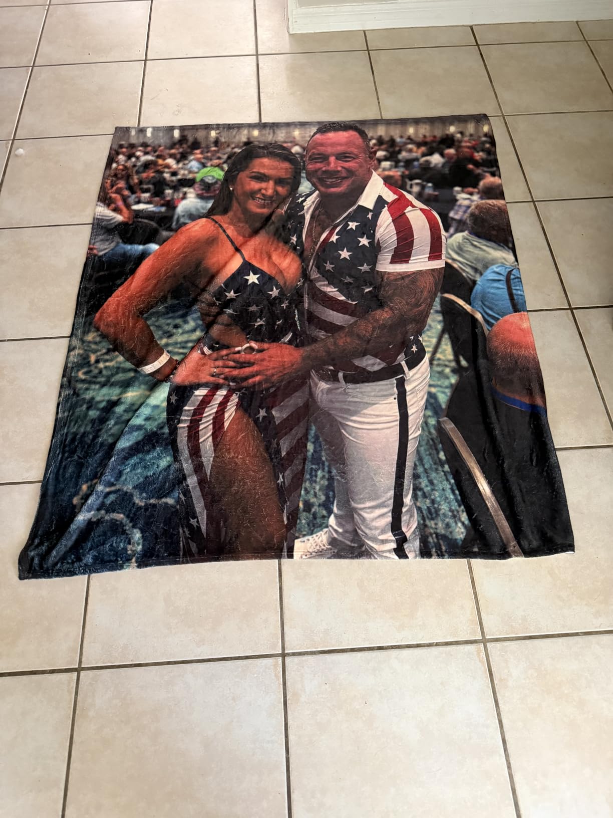 DayOfShe Custom Blanket Birthday Gifts for Boyfriend and Girlfriend Couples Personalized Blankets with Photos Gifts for Wife Husband Family customer photo 1