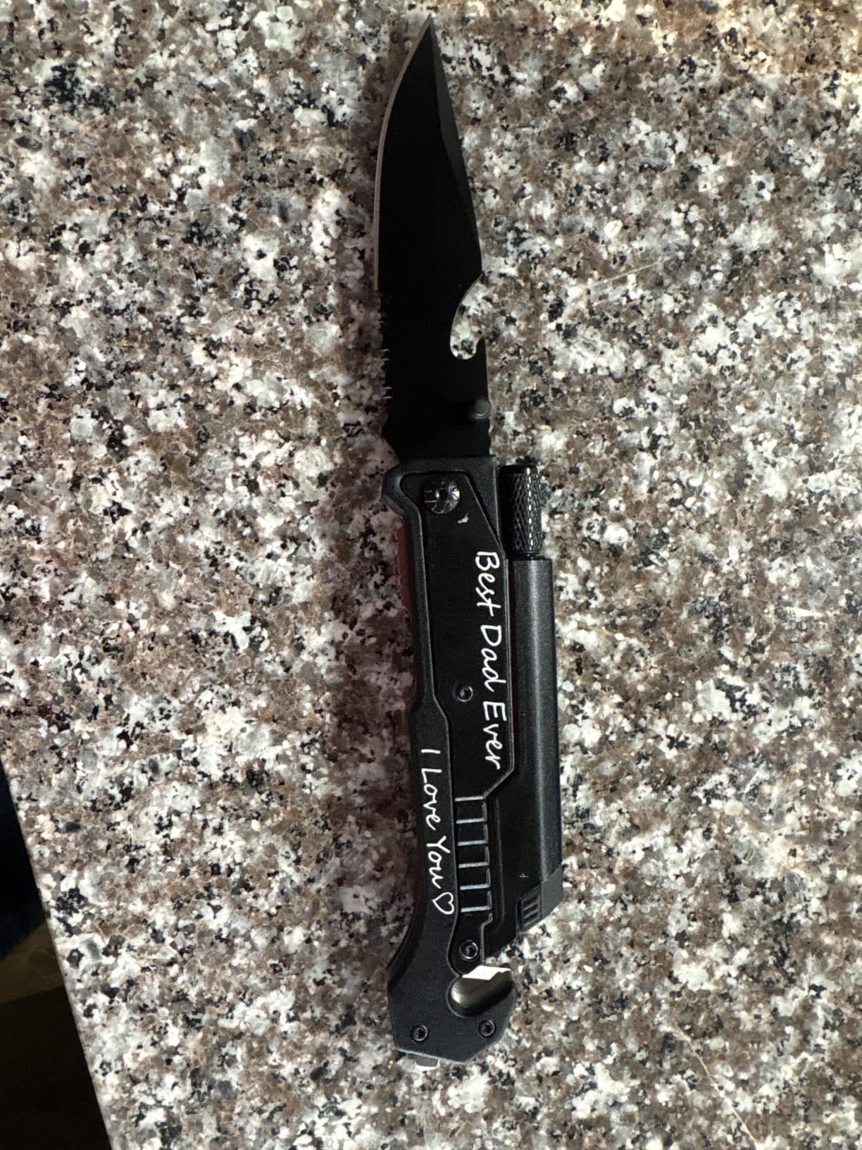 Gifts For Men Groomsmen Dad Husband Boyfriend Friend, Custom Personalized Engraved Pocket Knife With 6 Functions, Gifts For Birthday Wedding Anniversary Father's Day Christmas Graduation customer photo 1