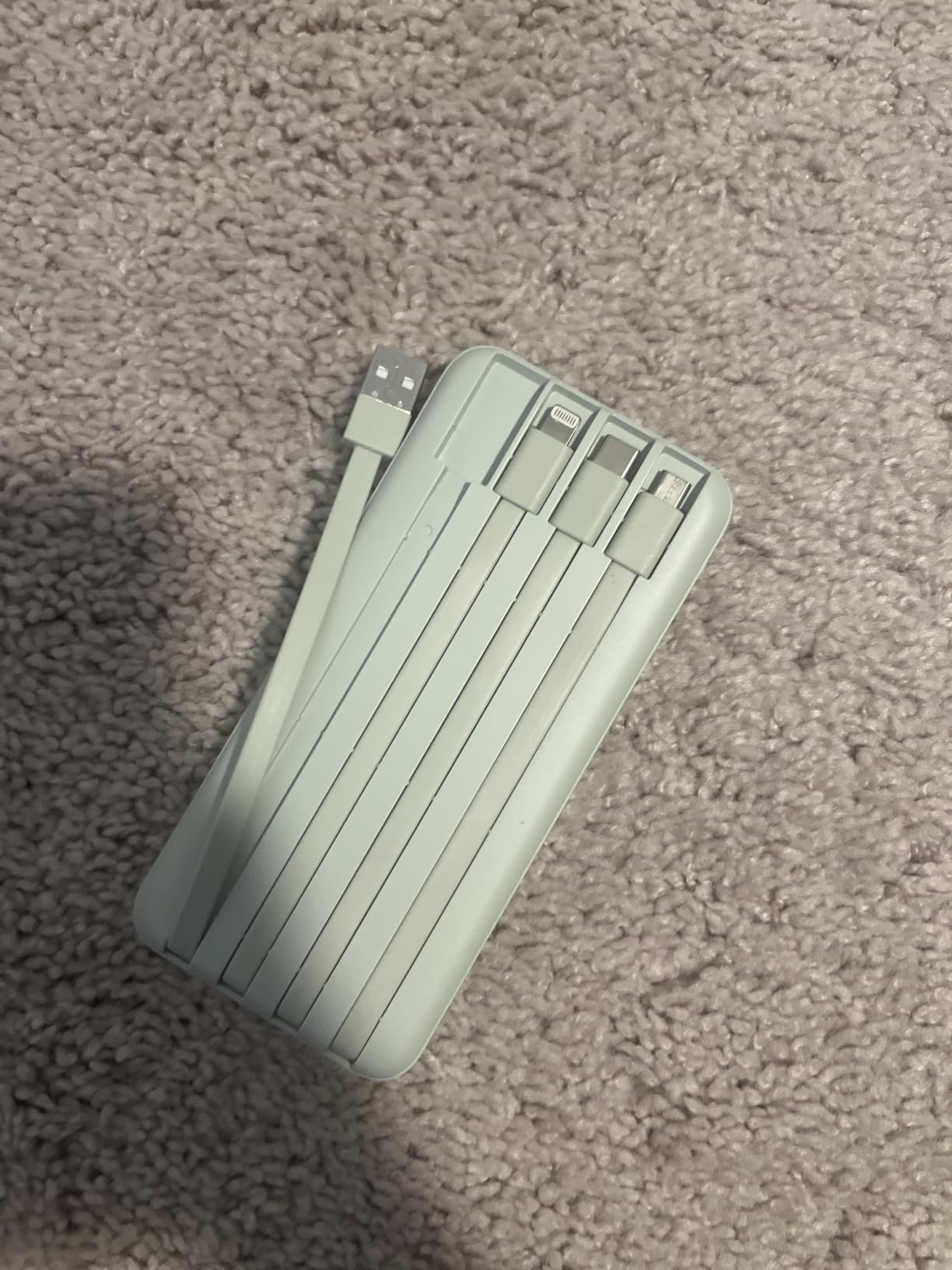 charmast Power Bank Portable Charger with Built-in Cables customer photo 2