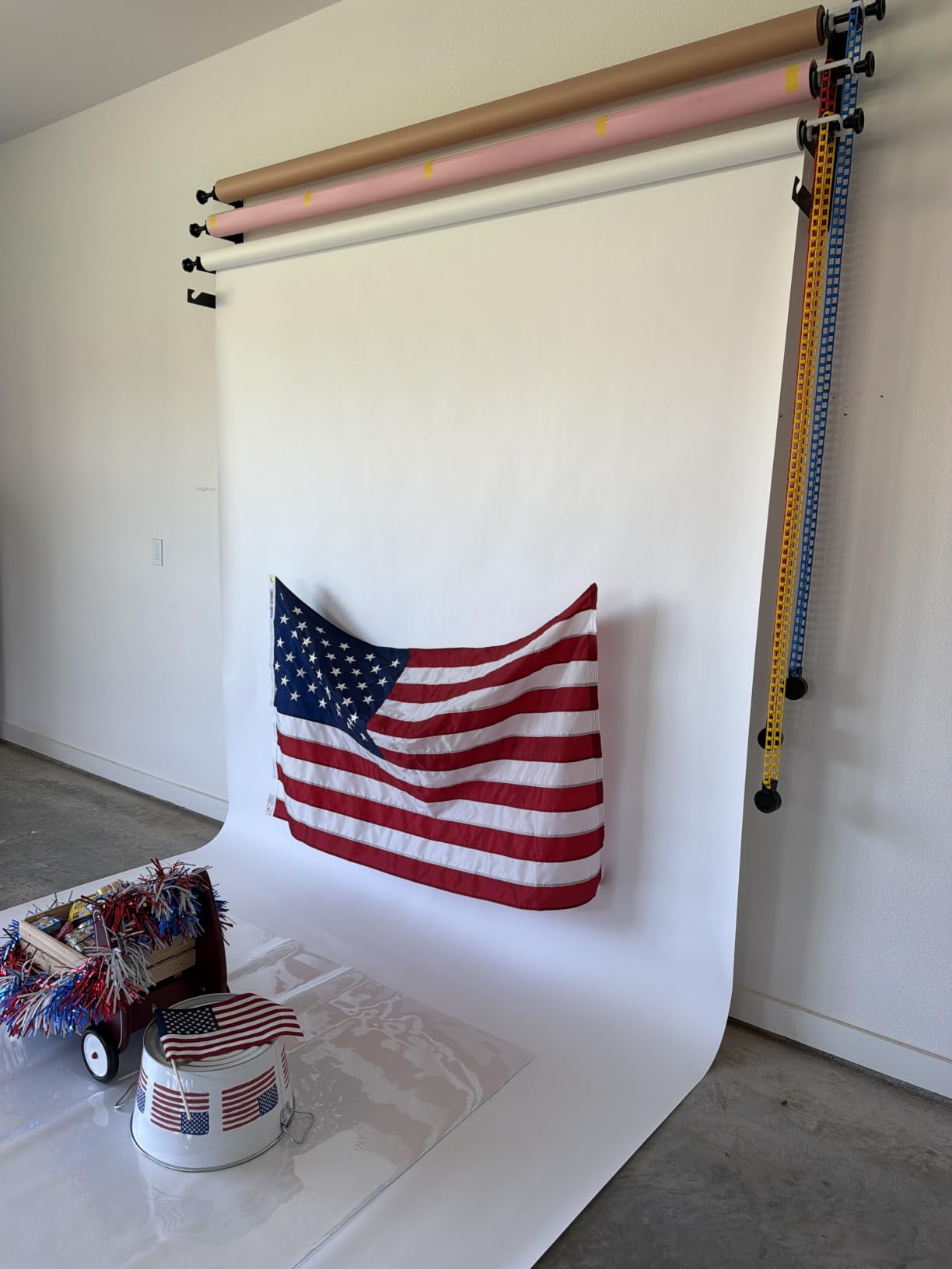 Solid Black Backdrop Muslin Portrait Background Screen for Photo Backdrop Video Photography Studio (10x12ft, Black) customer photo 2
