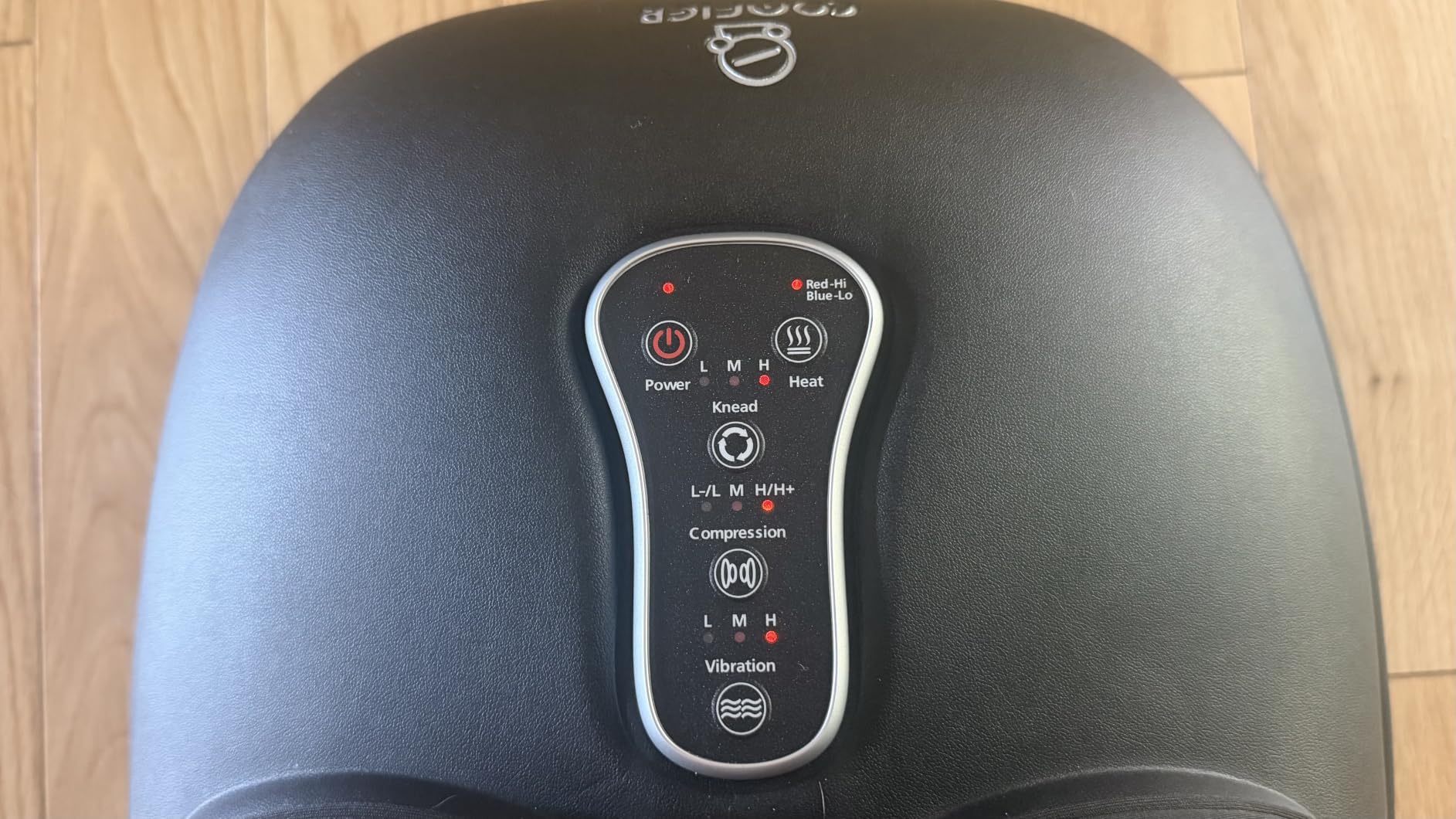 COMFIER 2026 Shiatsu Foot Massager with Fast Heat, Kneading Rolling Compression, Extra Vibration, FSA Eligible HSA Store, Plantar Fasciitis,Neuropathy Pain, Bigger Size 13IN, Gift for Men,Women customer photo 1
