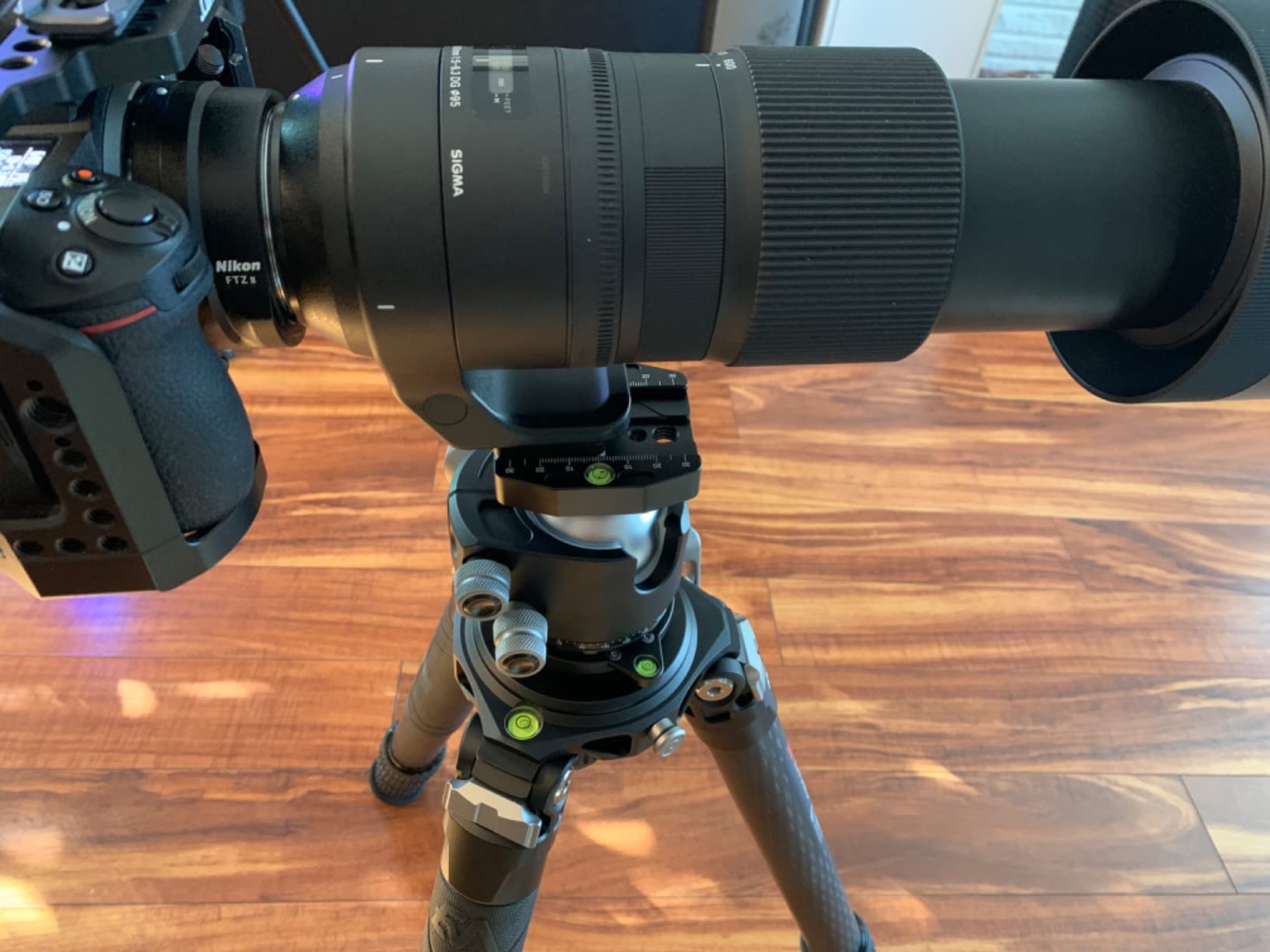 WEYLLAN CH55 Low Profile Ball Head 55mm Panoramic Tripod Head, CNC All Metal, Max Load 88lbs customer photo 2