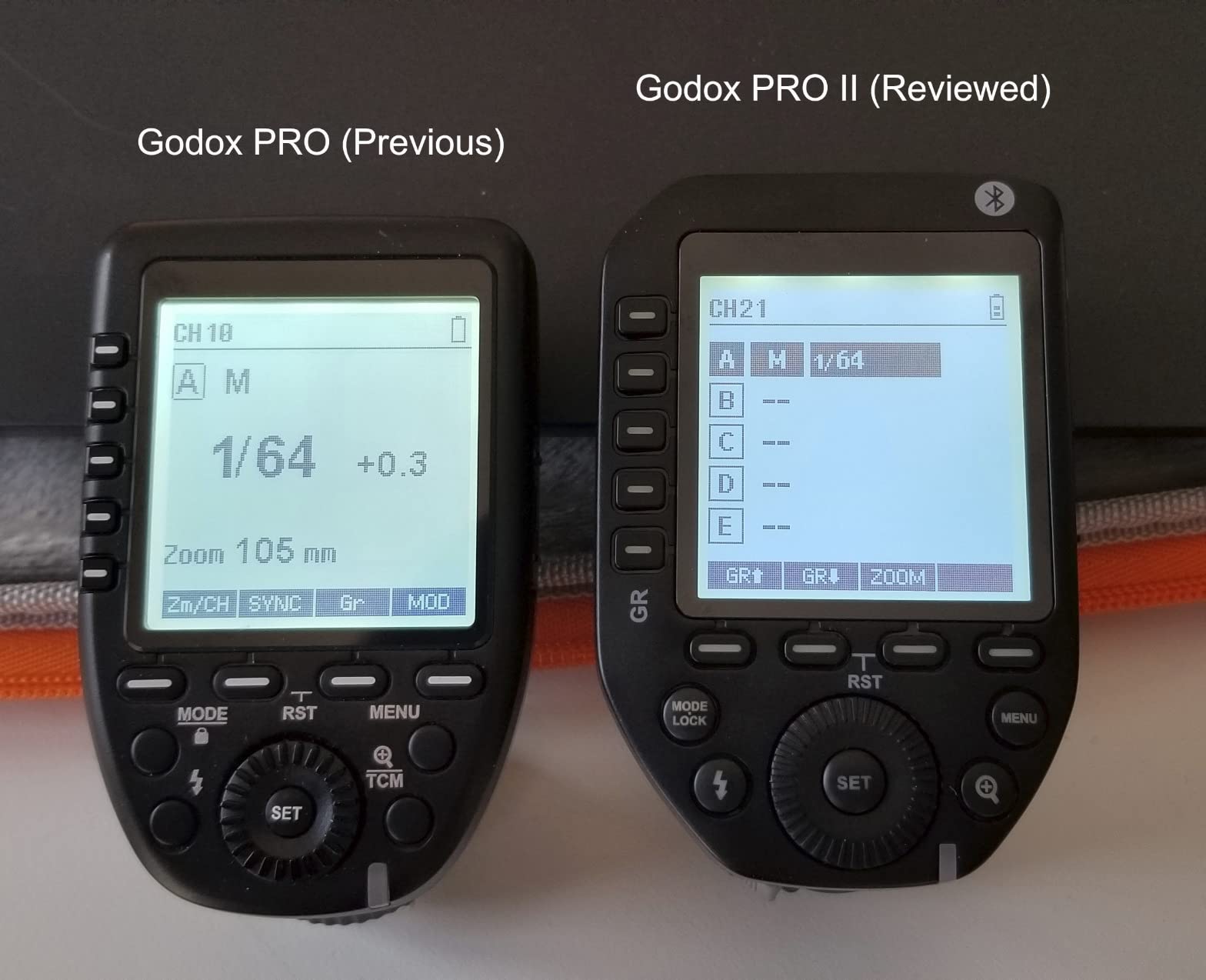 Godox XProII-C TTL Wireless Flash Trigger Compatible for Canon Cameras, 2.4G Wireless Flash Transmitter HSS 1/8000S,Bluetooth Connection, TCM Transform Function, New Hotshoe Locking, Large LCD Display customer photo 1