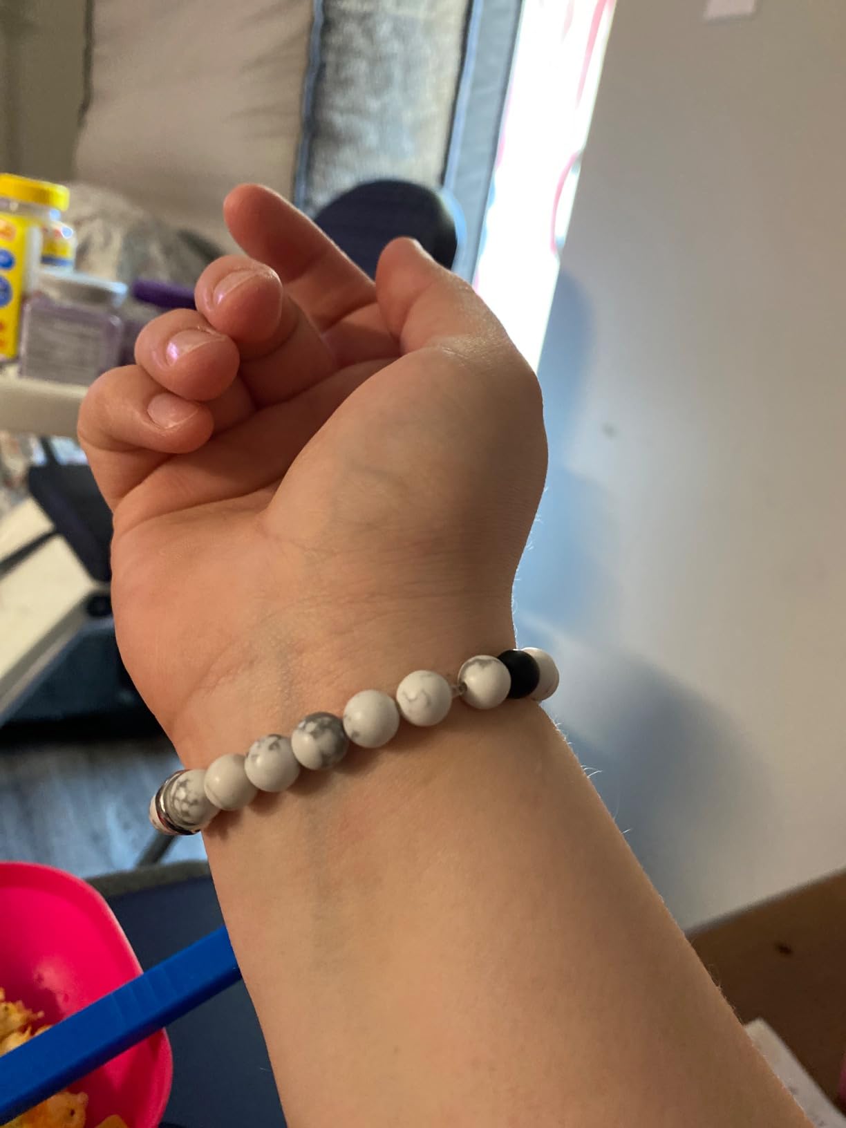 UNGENT THEM Couples Rings Anniversary Bracelets, Gifts for Girlfriend Wife customer photo 1