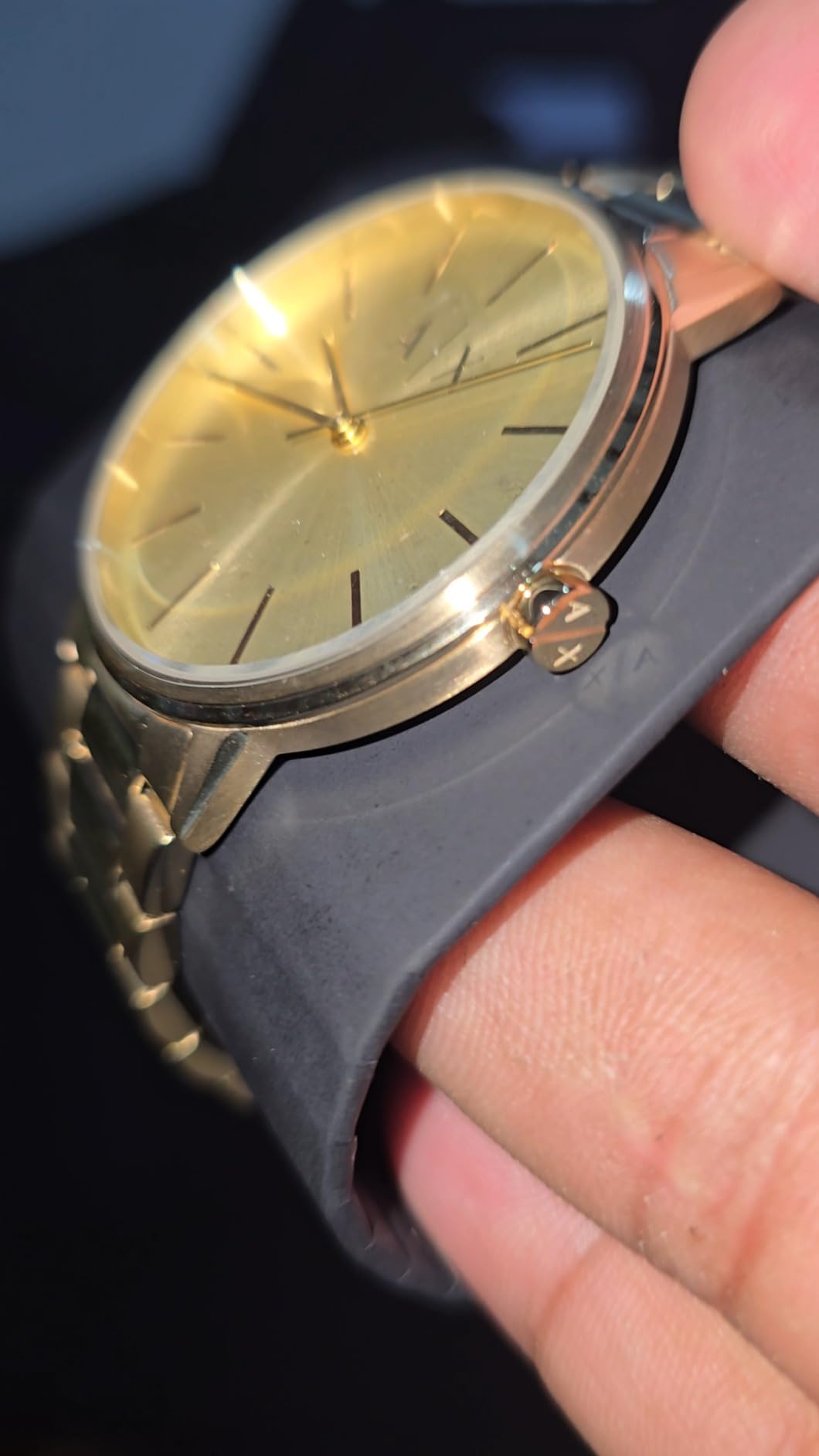 A|X Armani Exchange Men's Watch, Three-Hand Stainless Steel Watches for Men customer photo 2