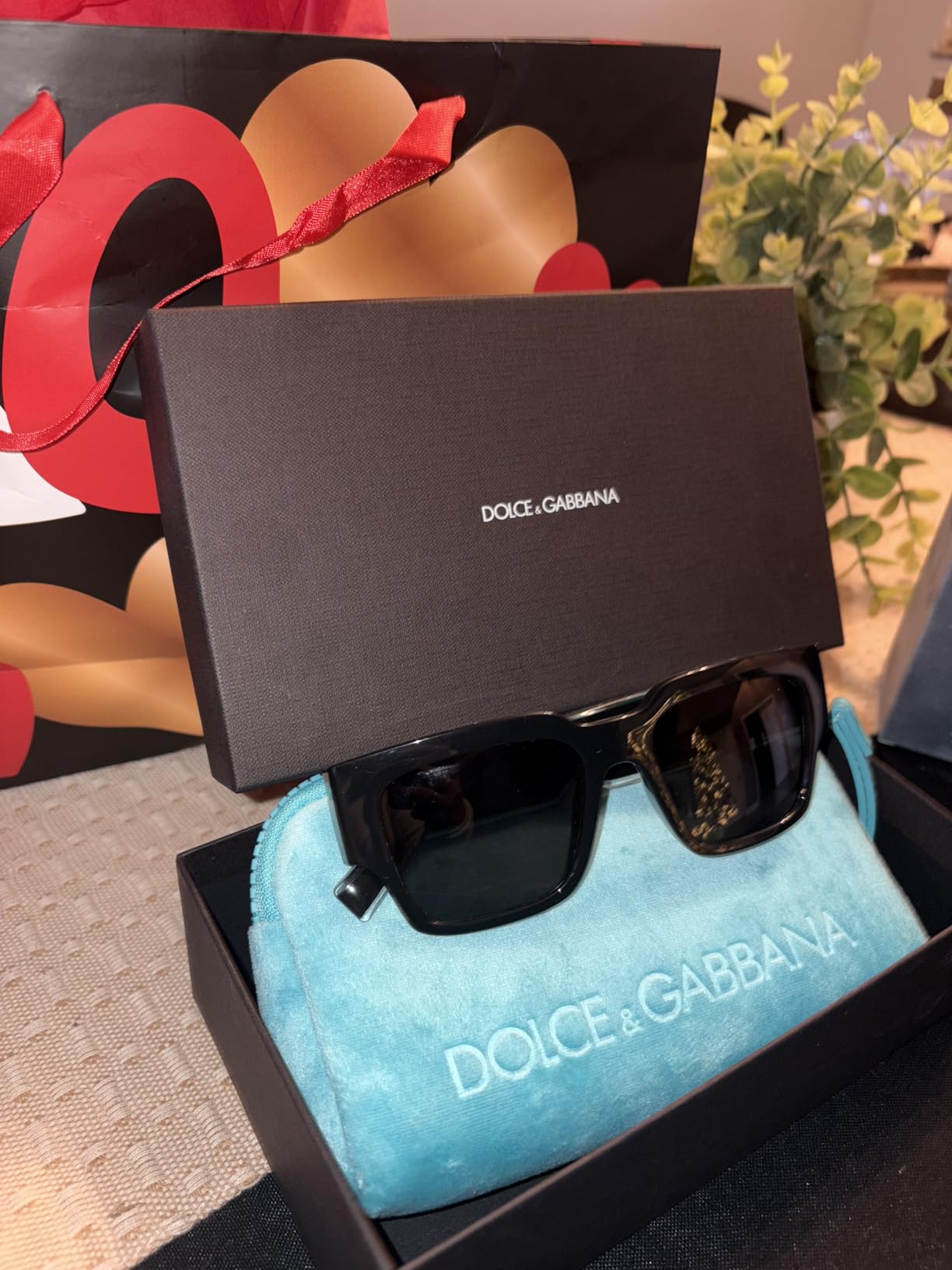 Dolce & Gabbana DG6184-501/87 Sunglasses BLACK w/DARK GREY 52mm customer photo 2