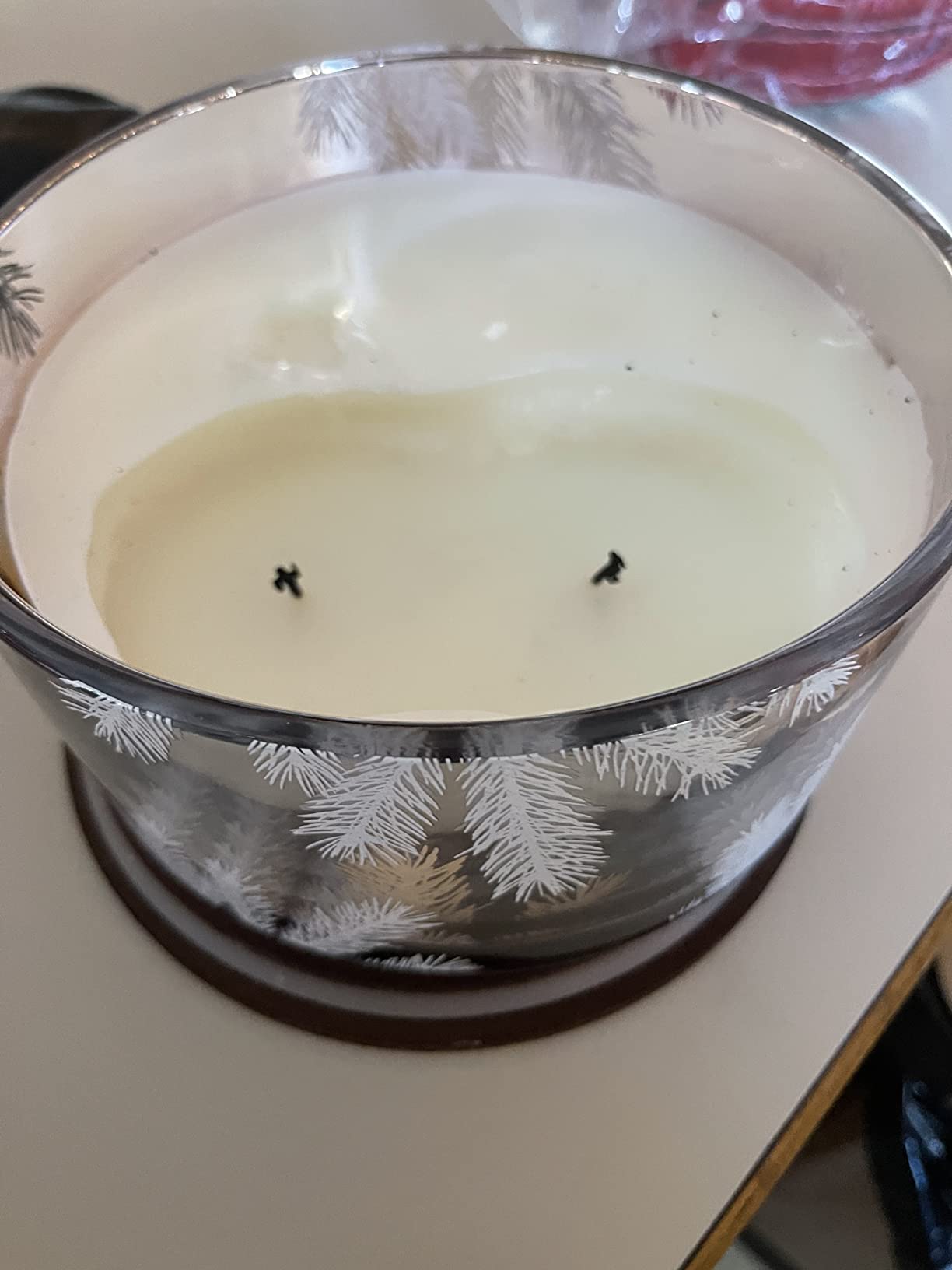 Thymes Frasier Fir Statement Candle and Diffuser Gift Set - Holiday Home Decor - Notes of Siberian Fir, Cedarwood, and Sandalwood - Silver (4 fl oz Petite Diffuser + 5 oz Candle) customer photo 1