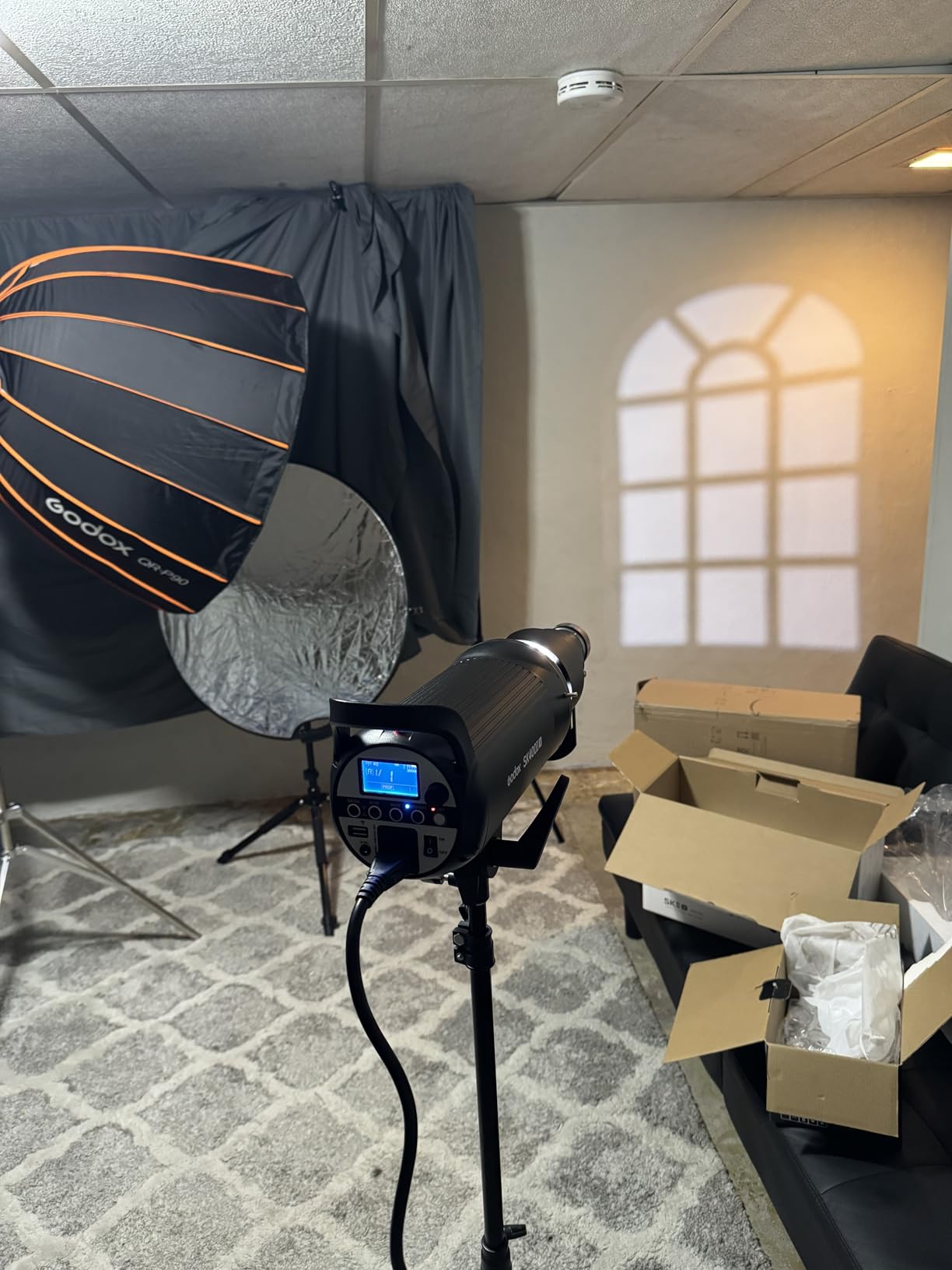 Godox SK400II-V 400Ws Photo Studio Strobe Monolight with Bowens Mount & LED customer photo 2