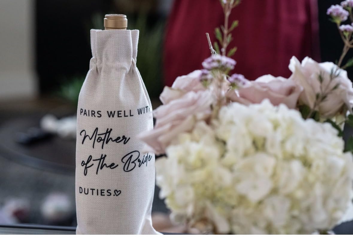 DOI-LANEE Bridesmaid Proposal Gifts Wine Bag - Will You Be My Bridesmaid, Wedding Day Gifts for Maid of Honor customer photo 1