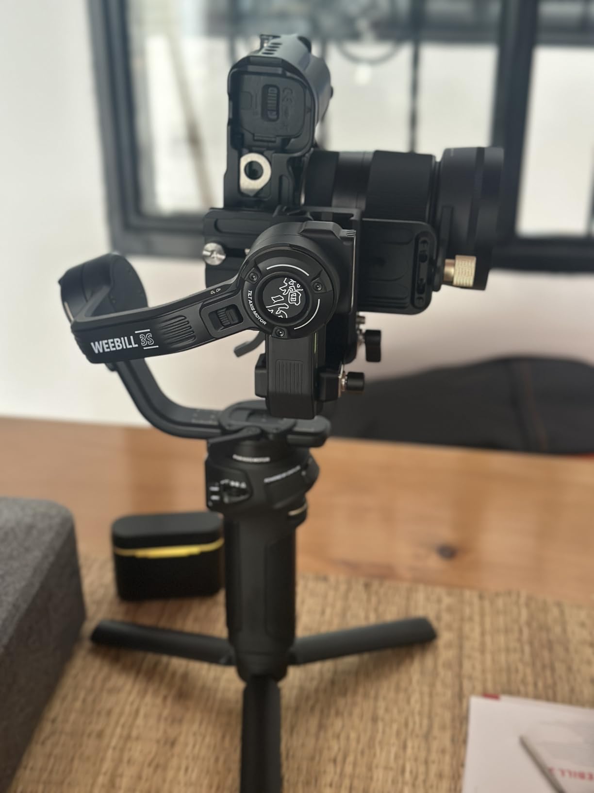 ZHIYUN Weebill 3S [Official] 3KG Payload Gimbal Stabilizer with Fill Light customer photo 2