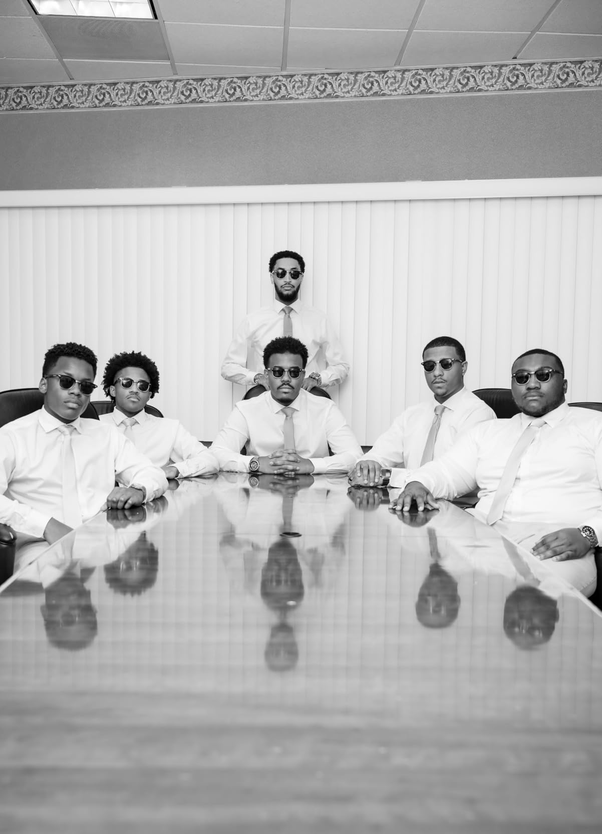 Groomsmen Sunglasses for Men - Wedding Sunglasses for Groomsman Proposal Gifts, Bachelor Party Favors customer photo 1