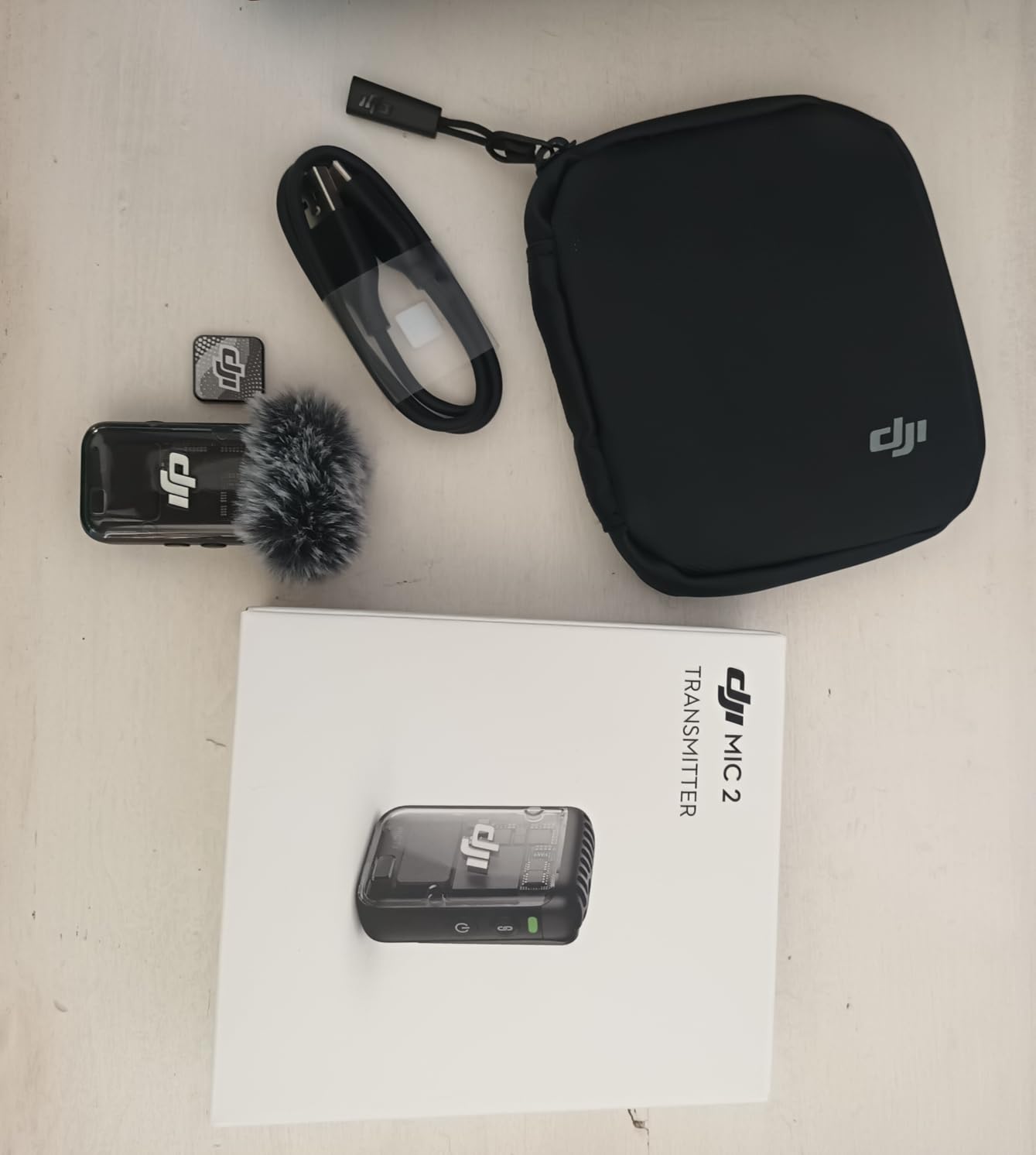DJI Mic 2 (2 TX + 1 RX + Charging Case), All-in-one Wireless Microphone | Noise Cancelling, 32-bit Float Internal Recording, 250m (820 ft.) Range, Microphone for iPhone, Android, Camera, Vlogs customer photo 2