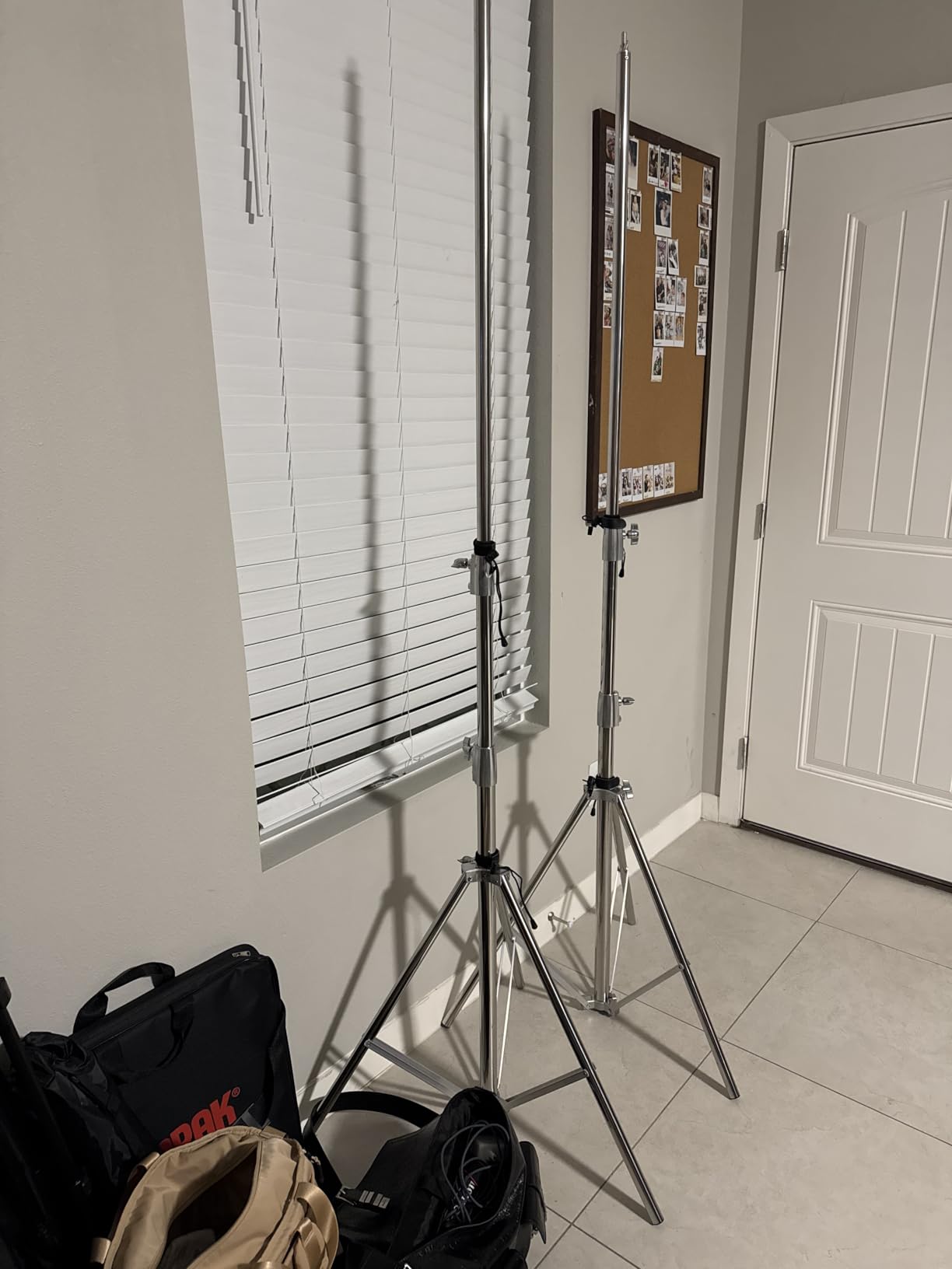 9.2 x 10 Ft Stainless Steel Backdrop Stand Heavy Duty, MSKIRA Adjustable Backdrop Stand Background Support System Kit for Photography, Parties, or Weddings with Clamps, Carry Bag customer photo 1