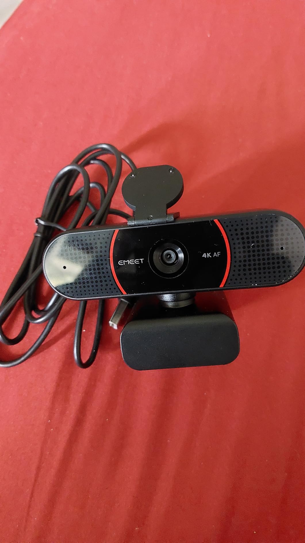 EMEET C960 4K Webcam for PC, PDAF Auto Focus, Dual Omni Mics, 73° FOV | Auto Light Correction, USB-A, Plug&Play, Web cam 4K with Privacy Cover, Webcam 4K Works for Zoom/Teams/Google Meet, Laptop/PC customer photo 2