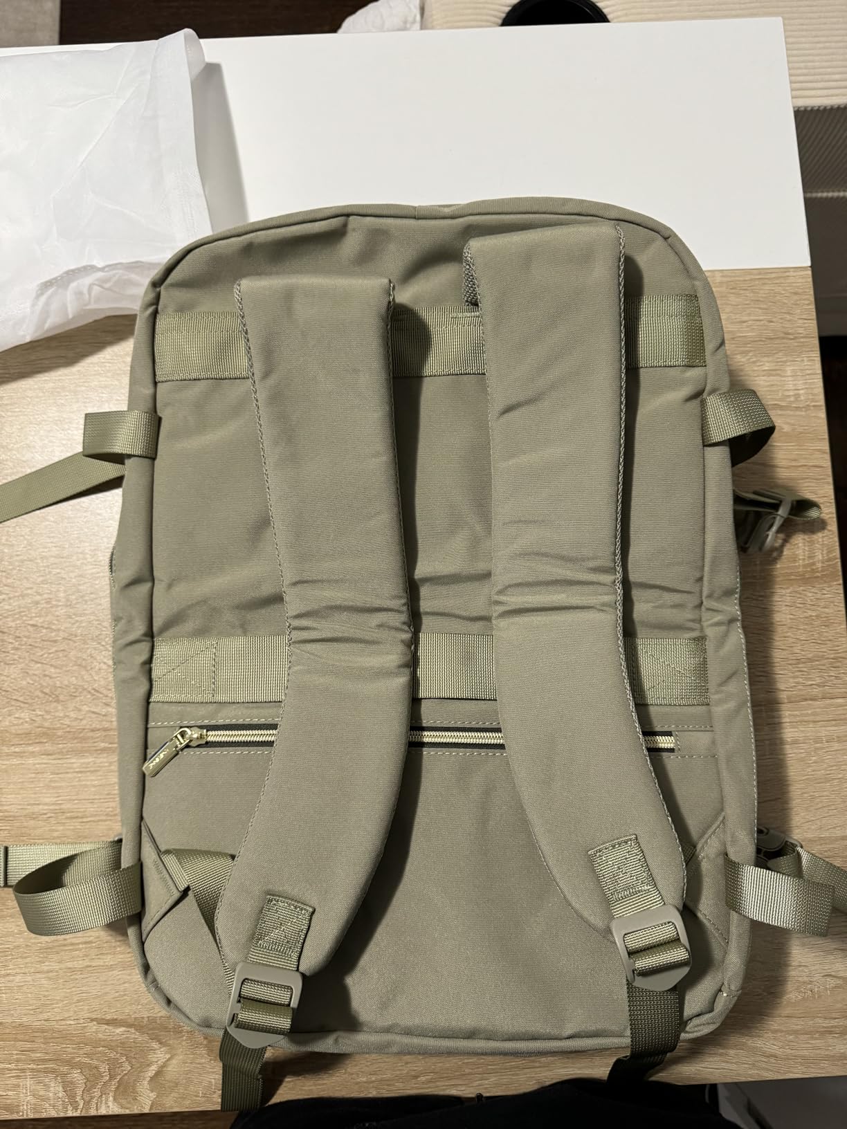 LOVEVOOK 40L Travel Backpack for Women & Men, Airline Approved Carry On Luggage with 3 Packing Cubes customer photo 2
