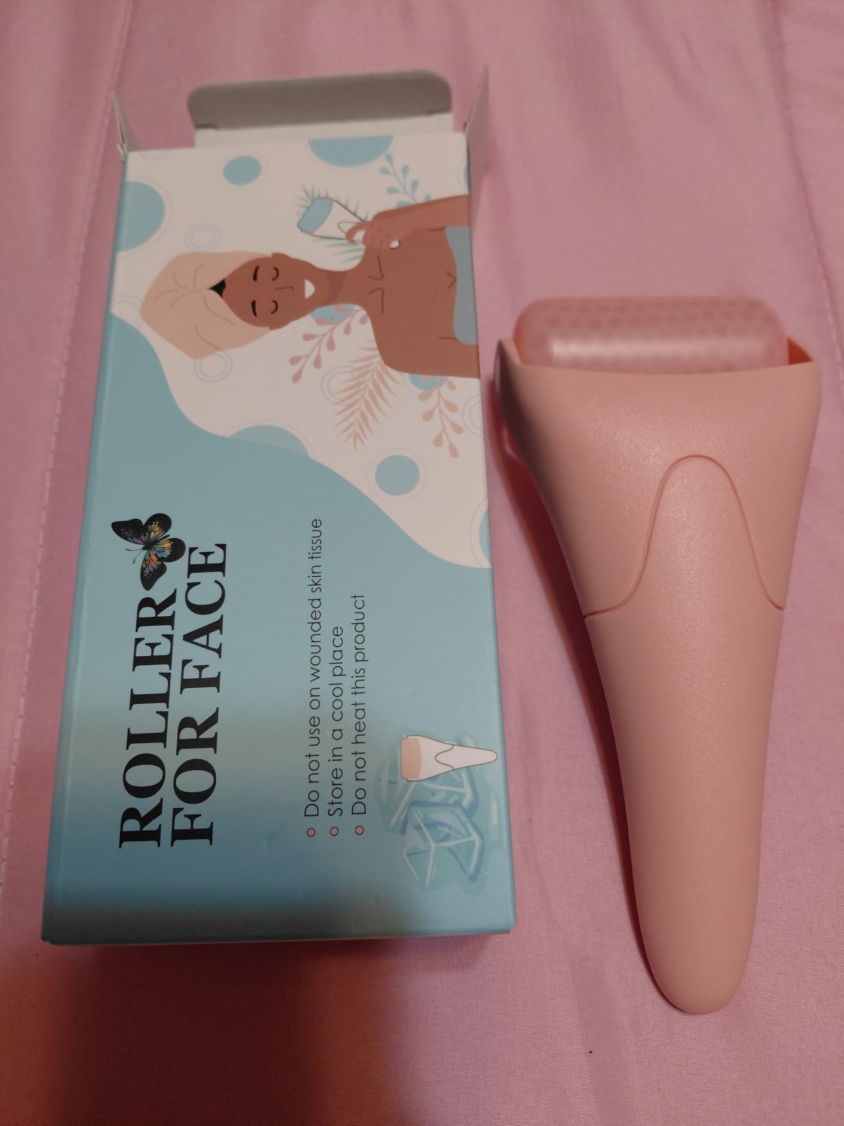 Fronnor Ice Roller for Face, Eyes, Facial Massager Tool, Soothing Skin Care Tool, Cooling Skincare Device for Puffiness customer photo 1