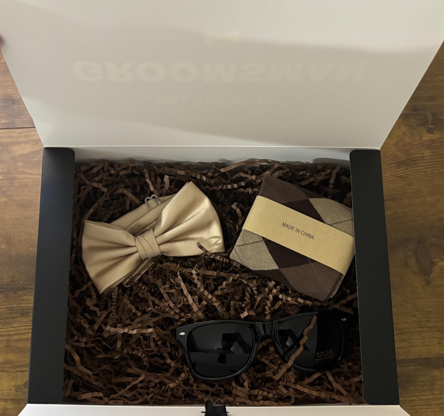 8Pack Groomsmen Proposal Box with Card (7 Groomsmen Boxes, 1 Best Man Box), 10.6x7.9x3.1 Inch Groomsmen Gift Box with Ribbon, Will You Be My Groomsman Box, Wedding Gift Box for Groomsmen Proposal Gift customer photo 1