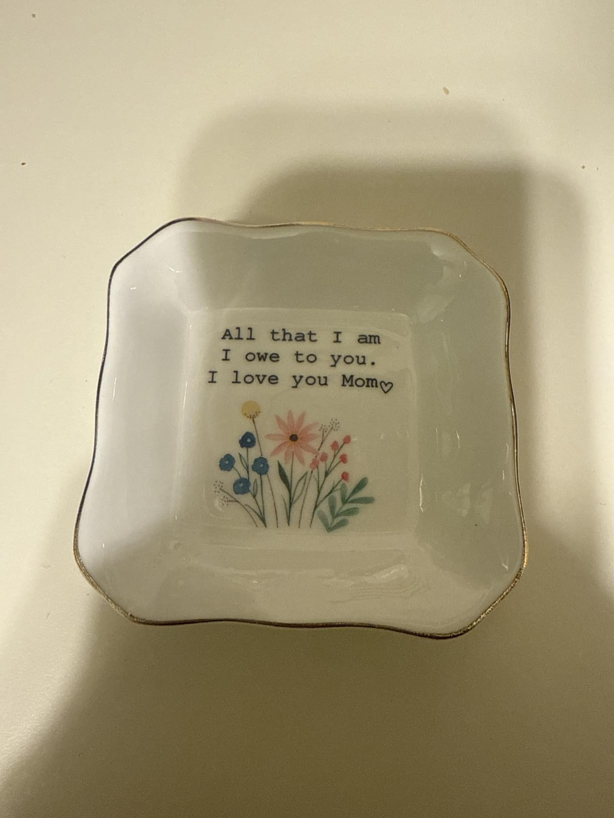 Ceramic Jewelry Dish, Sister of The Bride Wedding Gift, Bridal Shower Gift, Gifts for Sister from Bride, Sisterin Law Gift, Birthday Gift, Bridesmaid Gift customer photo 2