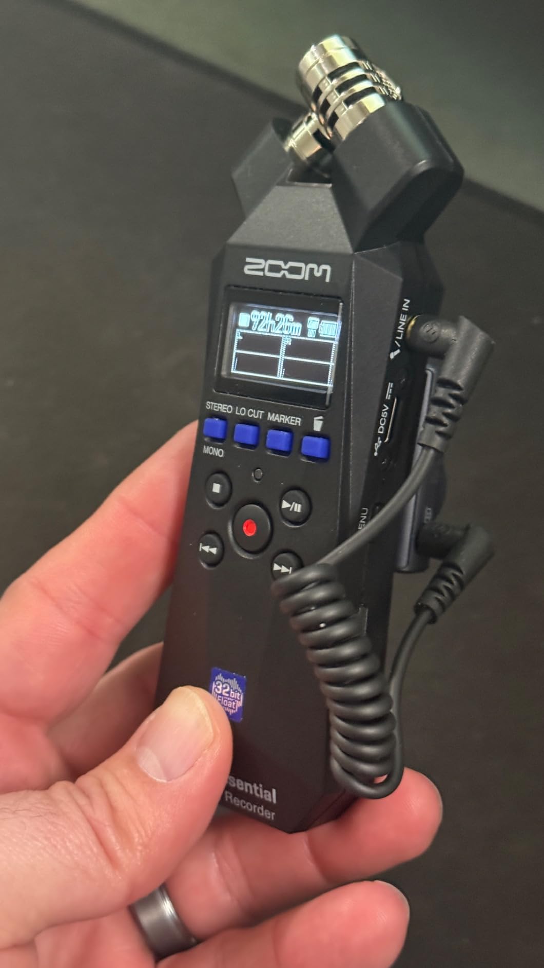 Zoom H1 Essential Recorder | 32-Bit Float, X/Y Stereo Mics, USB Microphone Mode, 10-HR Battery customer photo 2