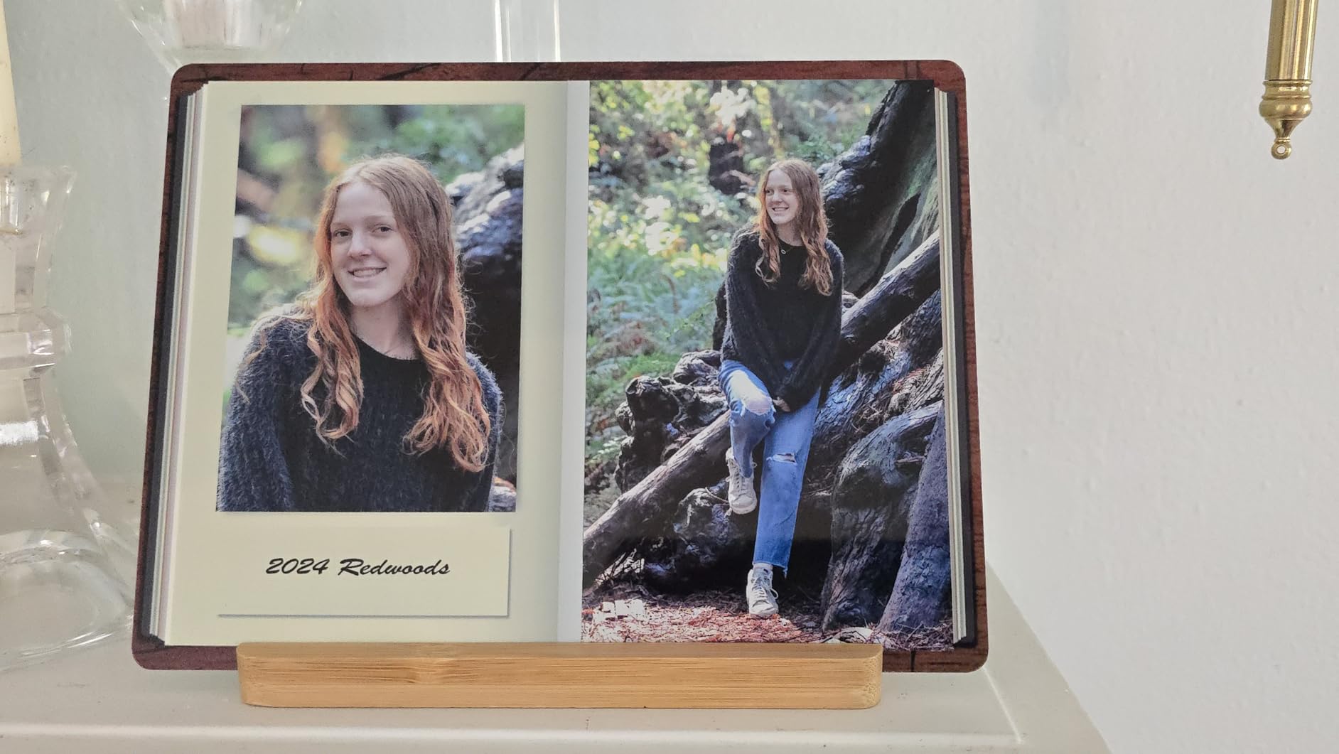 LOUISMIAA Custom Metal Photo Prints, Personalized Picture Gifts, Customized Metal Collage Photo Frame Gift for Family, Lover, Friend, Couple customer photo 1