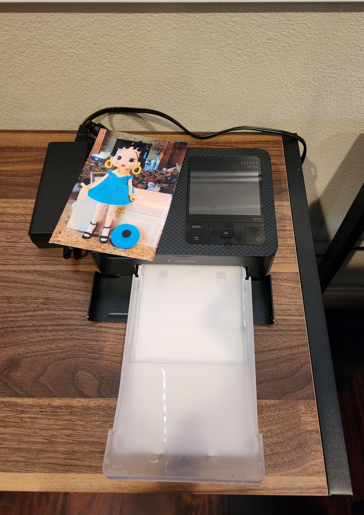 Canon SELPHY CP1500 Compact Photo Printer with 2 x KP-108IN Color Ink and Paper Set customer photo 2