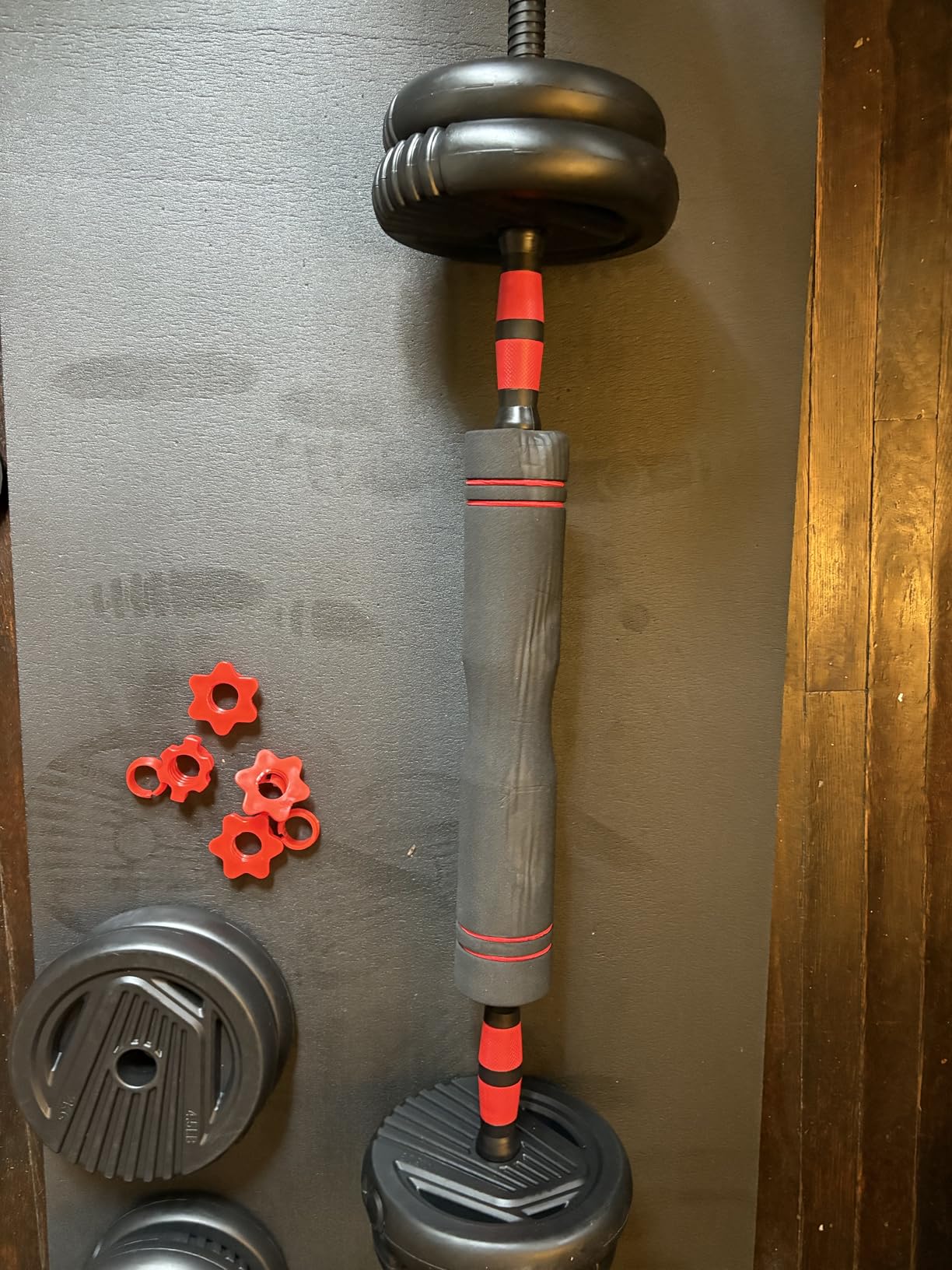 Adjustable Dumbbell set 5 in1 Dumbbell Set with Connector customer photo 2