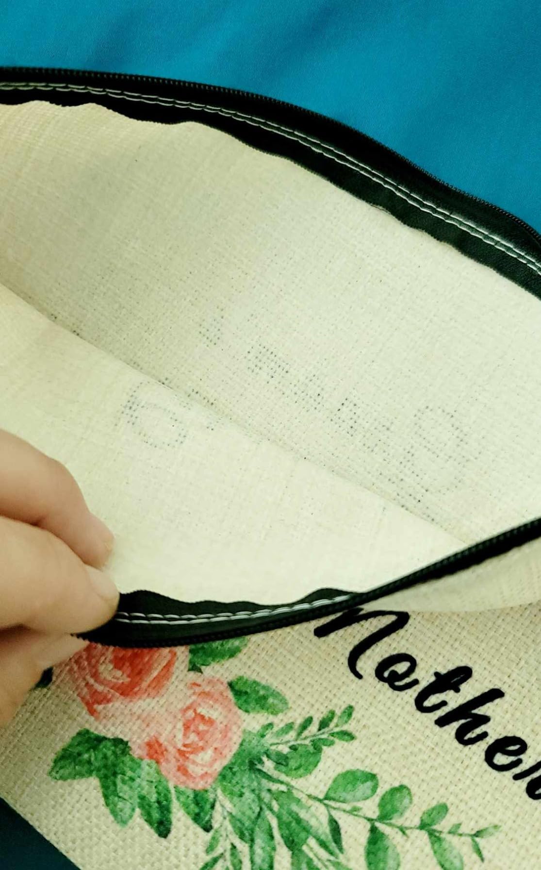Mother of the Groom Gift Makeup Bag Bridal Shower Gifts Cosmetic Bag Wedding Engagement Gifts for Mom Mother of the Groom Appreciation Gift from Bride Makeup Pouch Travel Toiletry Bags customer photo 2