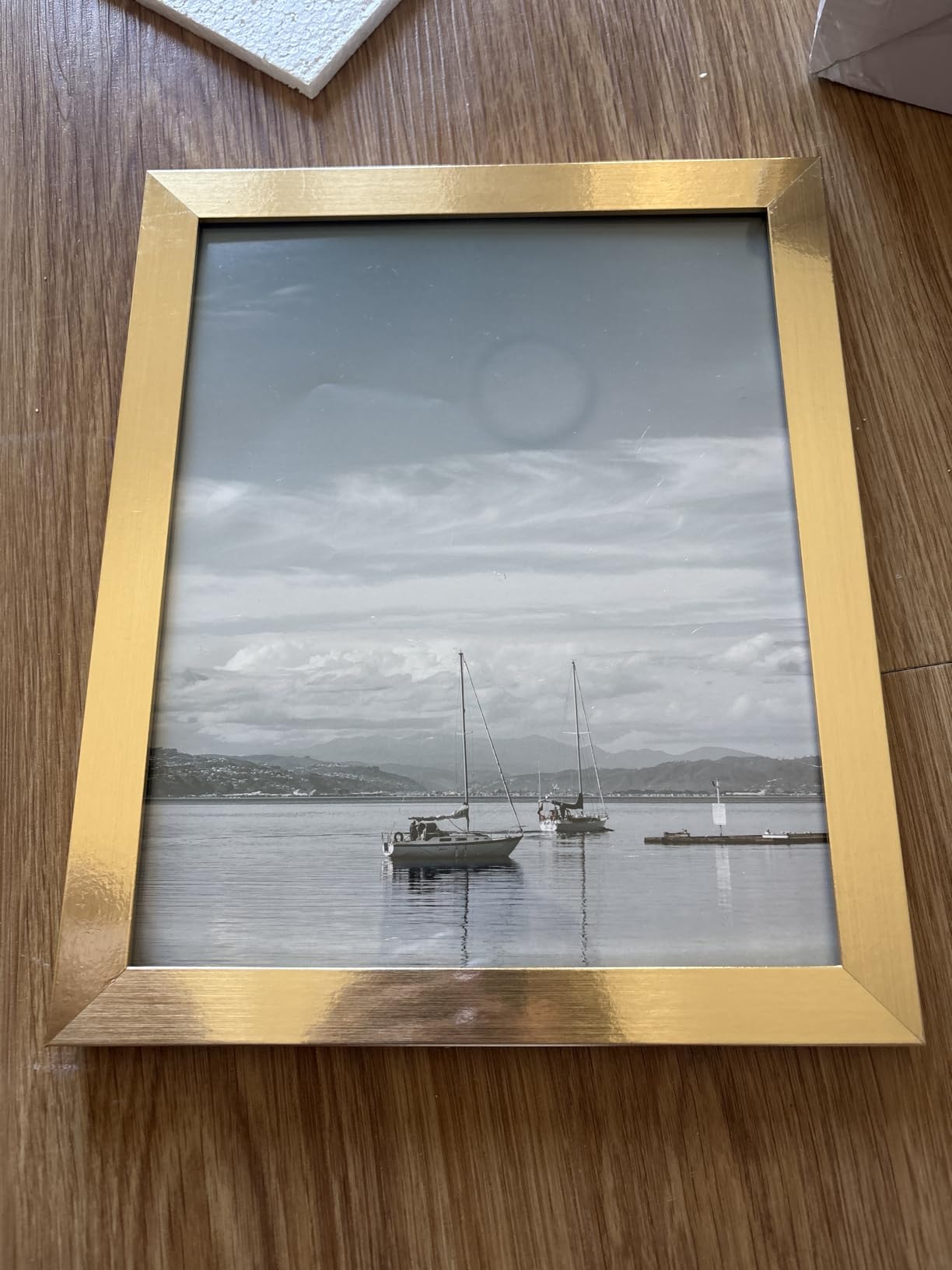 SONGMICS Picture Frames, Collage Picture Frames Set of 10, Two 11x14, Four 8x10, Four 5x7, Photo Frame for Wall Gallery Decor, Table Display, Glass, Ink Black customer photo 2