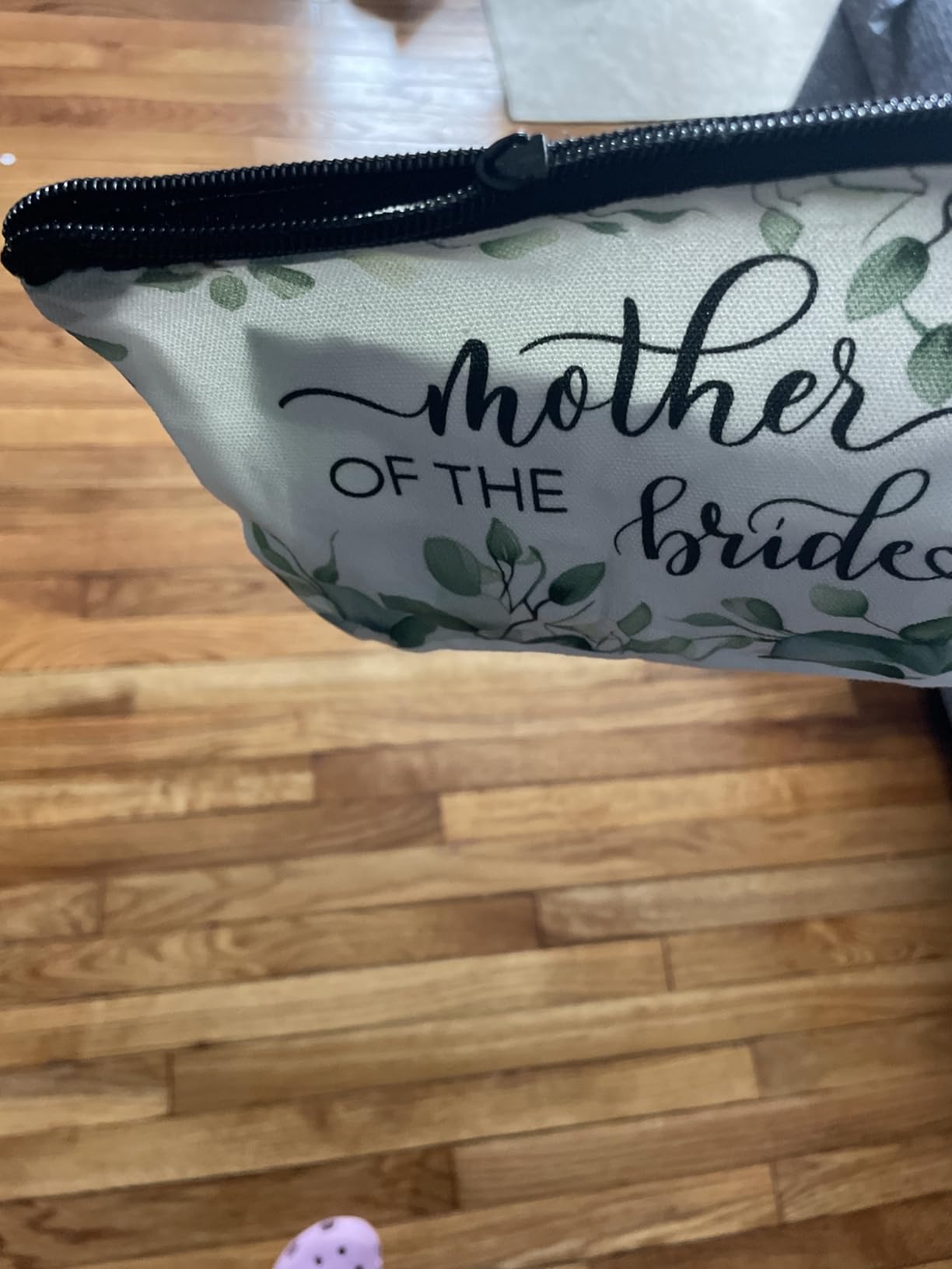 Hushee 2 Sets Mother of The Bride and Mother of The Groom Gifts Set Includes 20 oz Tumblers, Canvas Tote Bags, Cosmetic Bag, Handkerchief, Candle customer photo 2