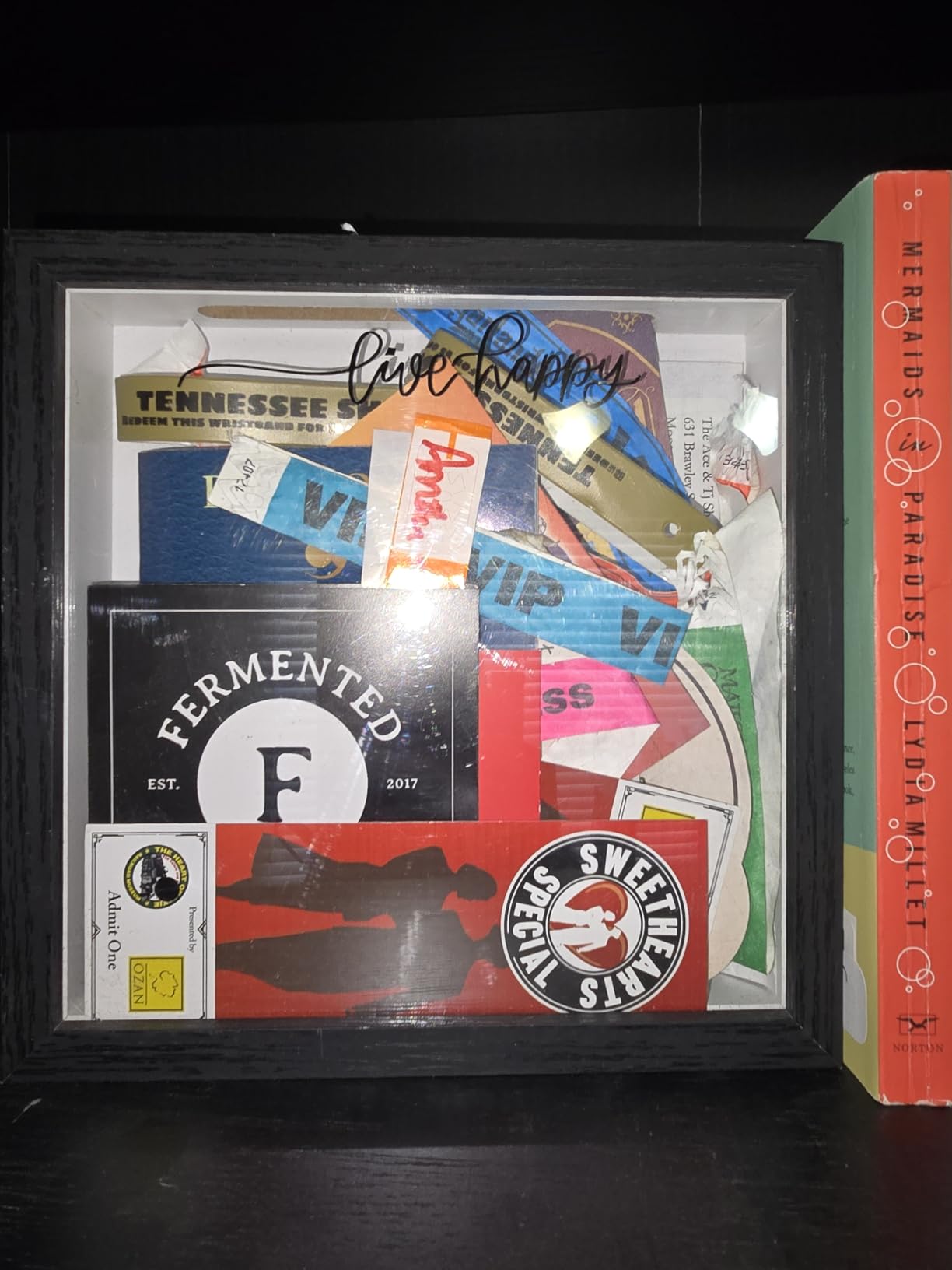 Travel Adventure Challenge Archive Shadow Box Picture Frame customer photo 1