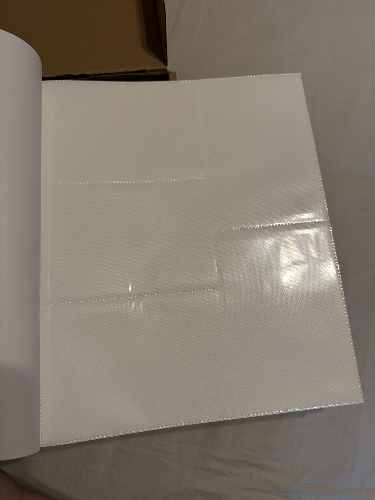 Holoary Photo Album 4x6 500 Photos 5 Pictures Per Page, Linen Fabric Cover customer photo 2