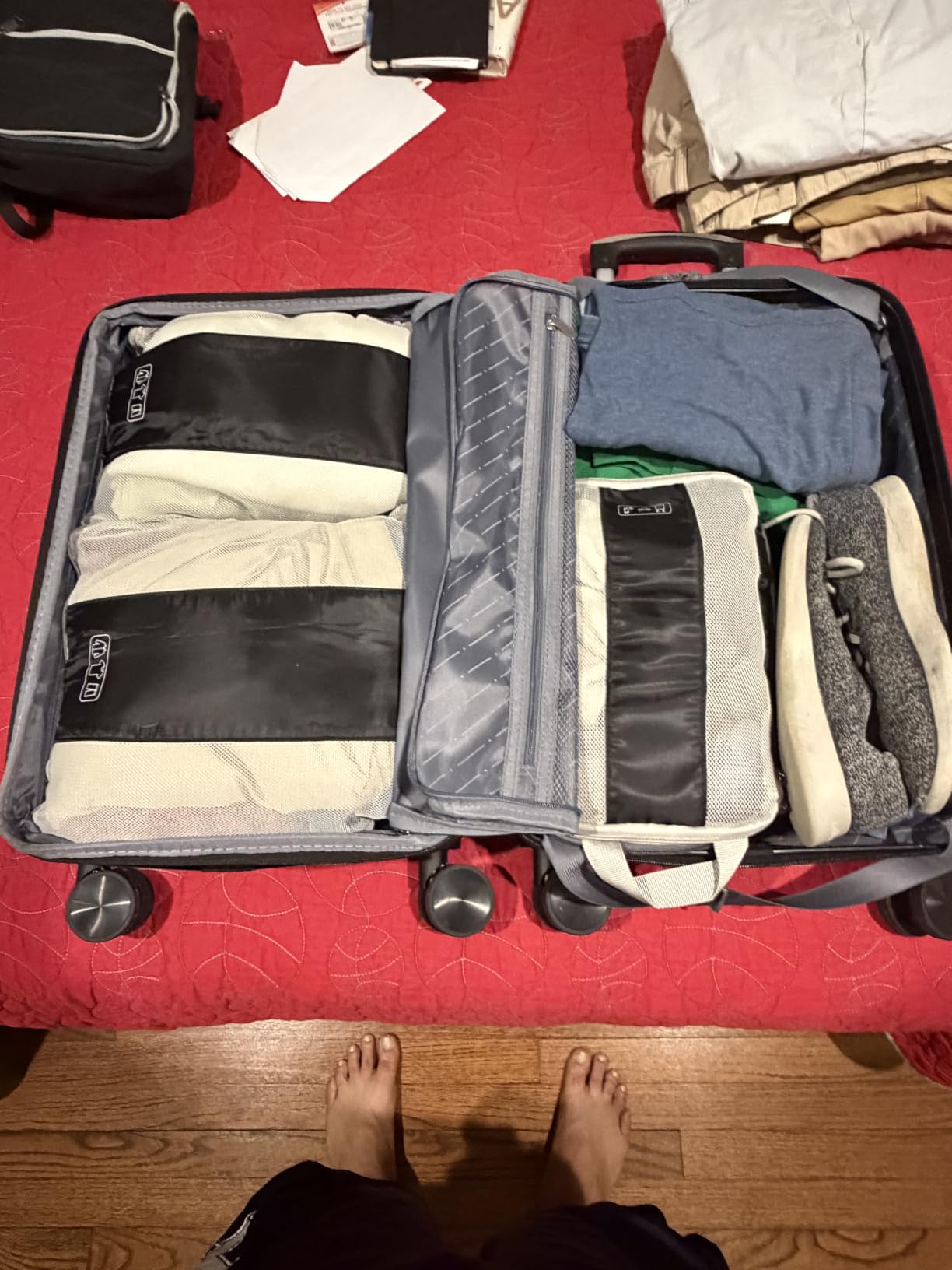 OlarHike 10 Set Compression Packing Cubes for Travel customer photo 1