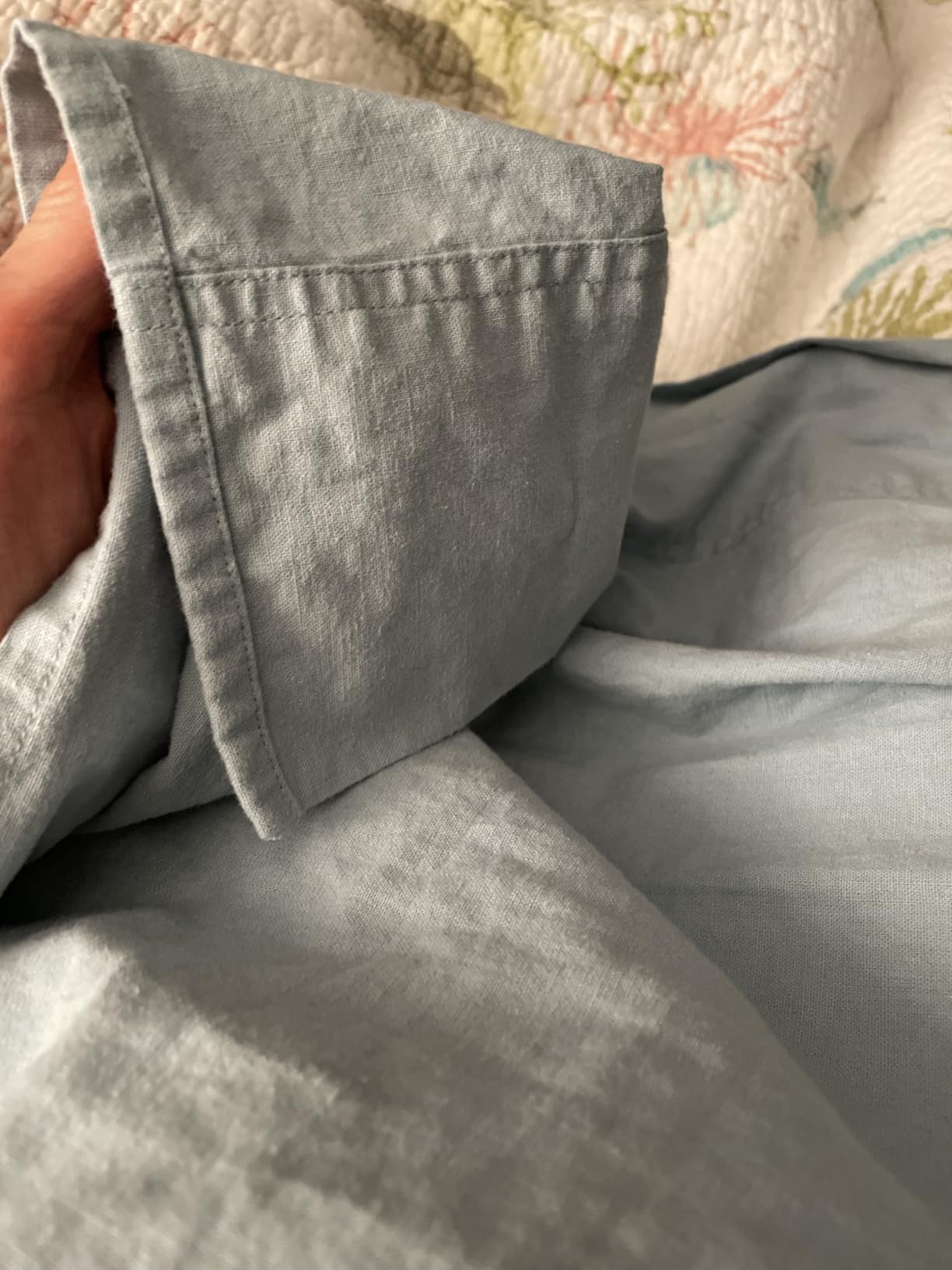 100% Organic Linen Sheets Queen Size, 100% French Linen from Normandy, Breathable Natural Linen Queen Sheet Set with 16 Inch Deep Pocket, 1 Flat Sheet, 1 Fitted Sheet, 2 Pillowcases customer photo 1
