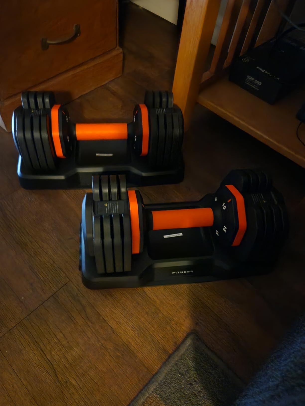 2026 FDB2 Updated Adjustable Dumbbell Set of 2 5-in-1/10-in-1 Weights customer photo 1