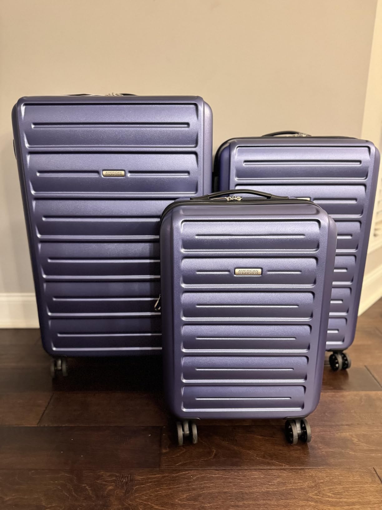 American Tourister Westridge Hardshell Luggage Set - 3 Piece Set - Coral customer photo 2
