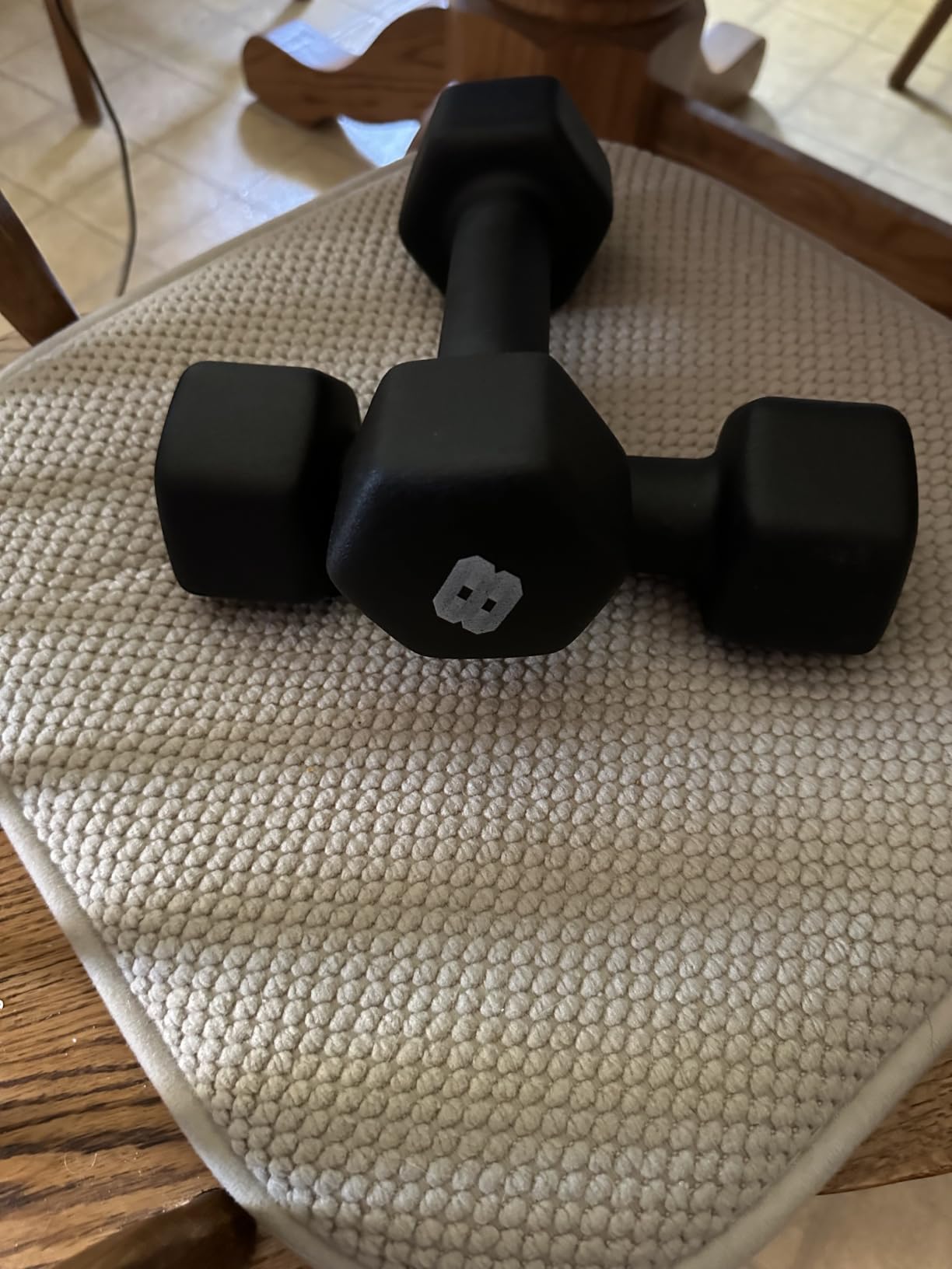 CAP Barbell Neoprene Dumbbell Weights Pairs & Sets Black customer photo 2