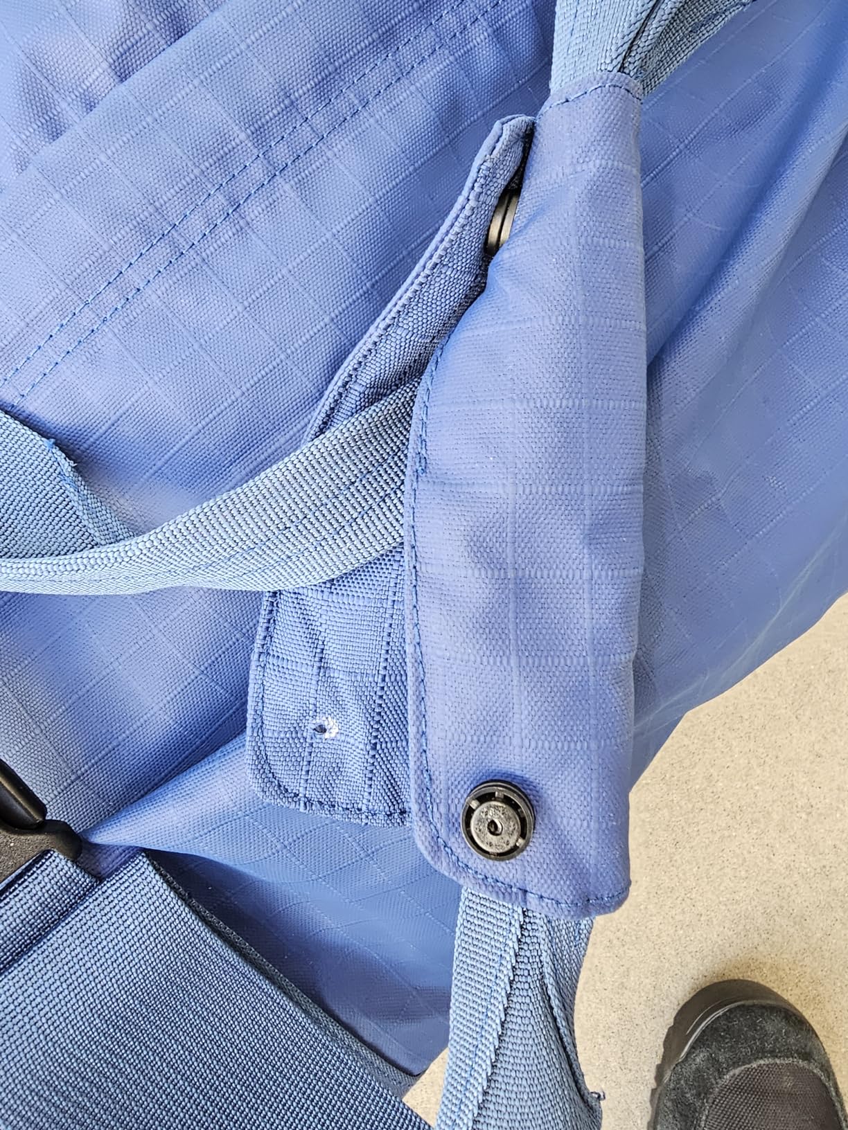 No Matter What Rolling Duffel - Durable Rolling Bag for Travel - Adjustable Shoulder Strap - Heavy Duty Wheels - Lockable Zippers - Multiple Carry Options - 130L - Smoke customer photo 1