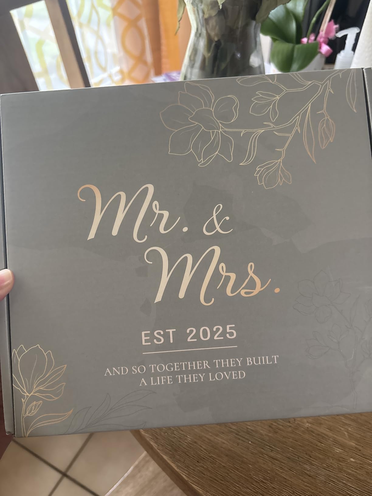 HELORAY Wedding Gifts for Couples Personalized Wedding Gifts for Newlyweds Gift Wedding Picture Frame Mr and Mrs Wedding Presents for Newlyweds Bridal Shower Gift for Bride customer photo 1
