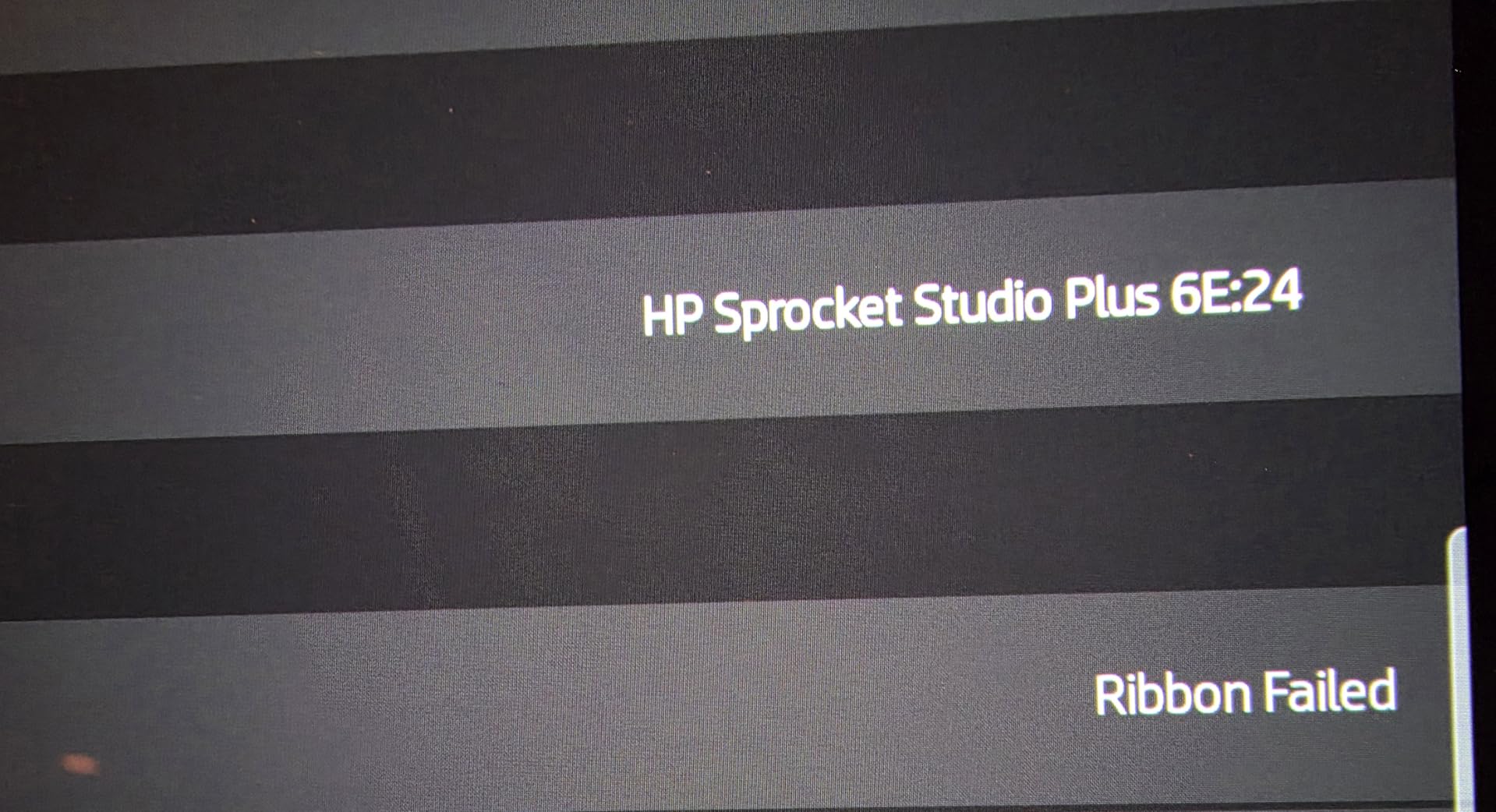 HP Sprocket Studio Plus 4x6 Wireless Instant Photo Printer, 118 Sheets + 3 Cartridges, Wi-Fi, Premium Dye Sublimation, Compact Home Use, Prints Vibrant Color Pictures, Editing App for Fun Photos customer photo 2