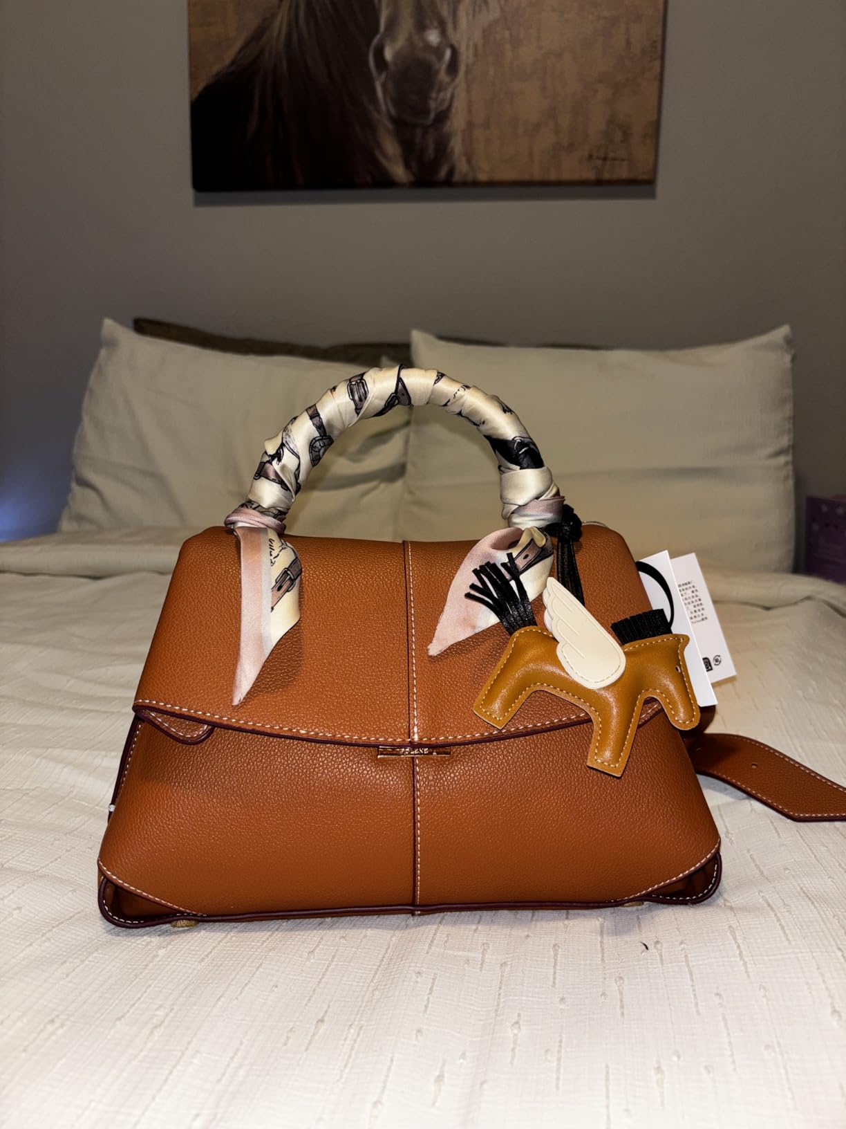 Luxury Handbags for Women Leather Satchel & Top-Handle Designer Bags customer photo 1