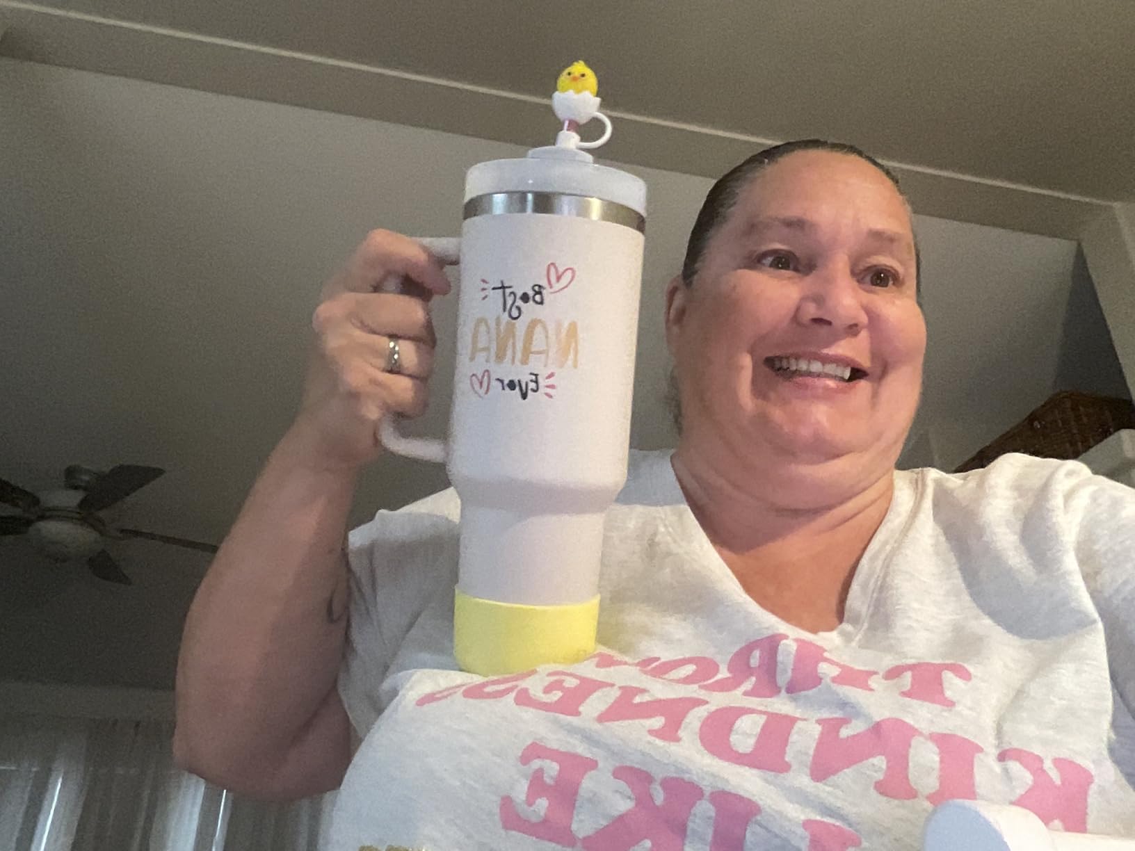 Mother in Law Tumbler with Handle 40oz Mothers Day Gift - Best Funny Mother in Law Mug Gifts for Birthday Mother's Day, Wedding, Valentine's, Christmas customer photo 1