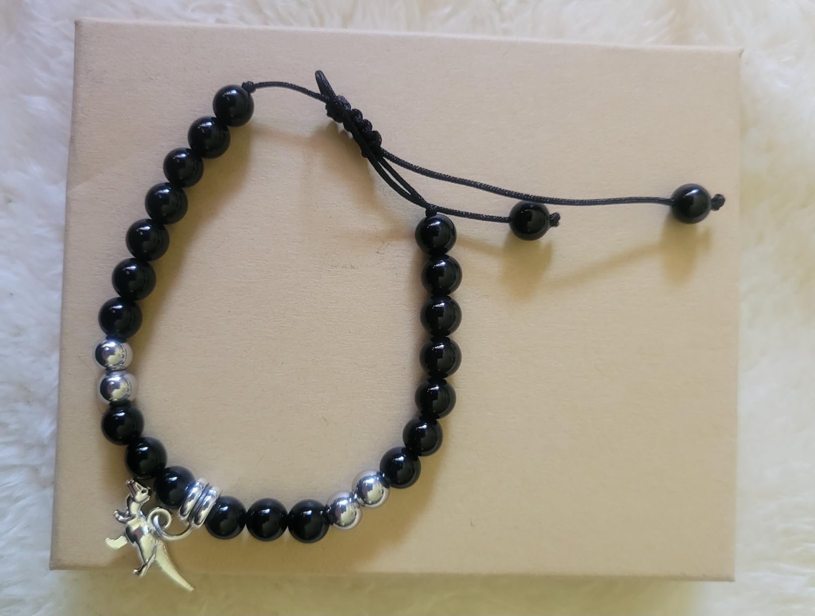 Sanyaa Ring Bearer Dinosaur Proposal Bracelet Will You Be Our Ring Bearer customer photo 1