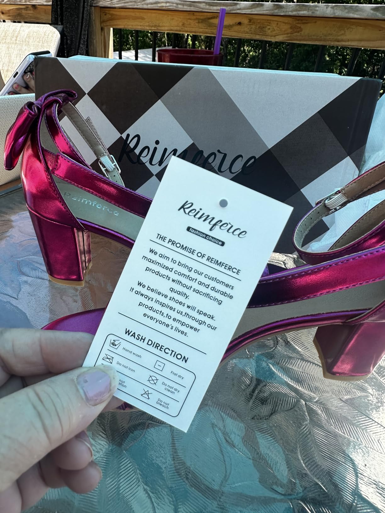 Reimferce Comfortable Block Heels for Women: 3.14