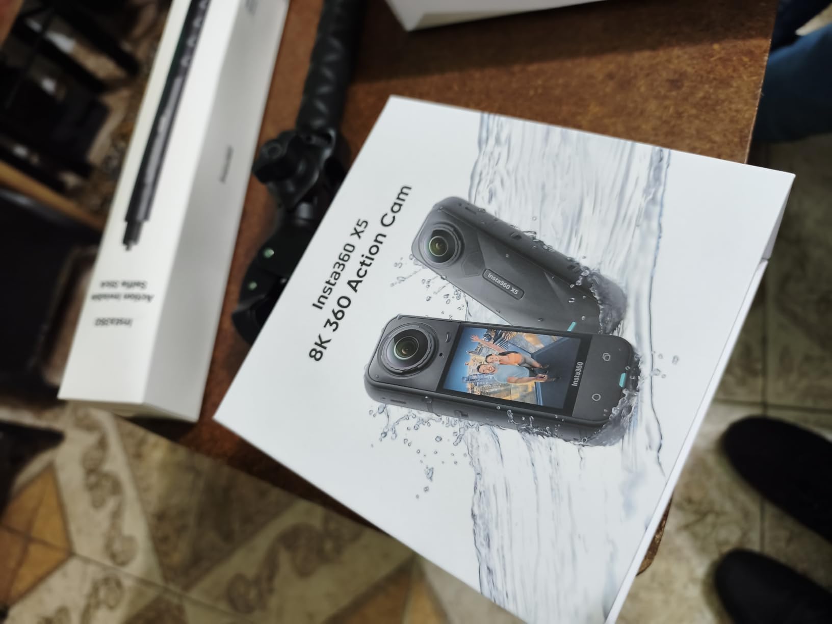 Insta360 X5 Essentials Bundle - Waterproof 8K 360° Action Camera with 114cm Invisible Selfie Stick customer photo 1