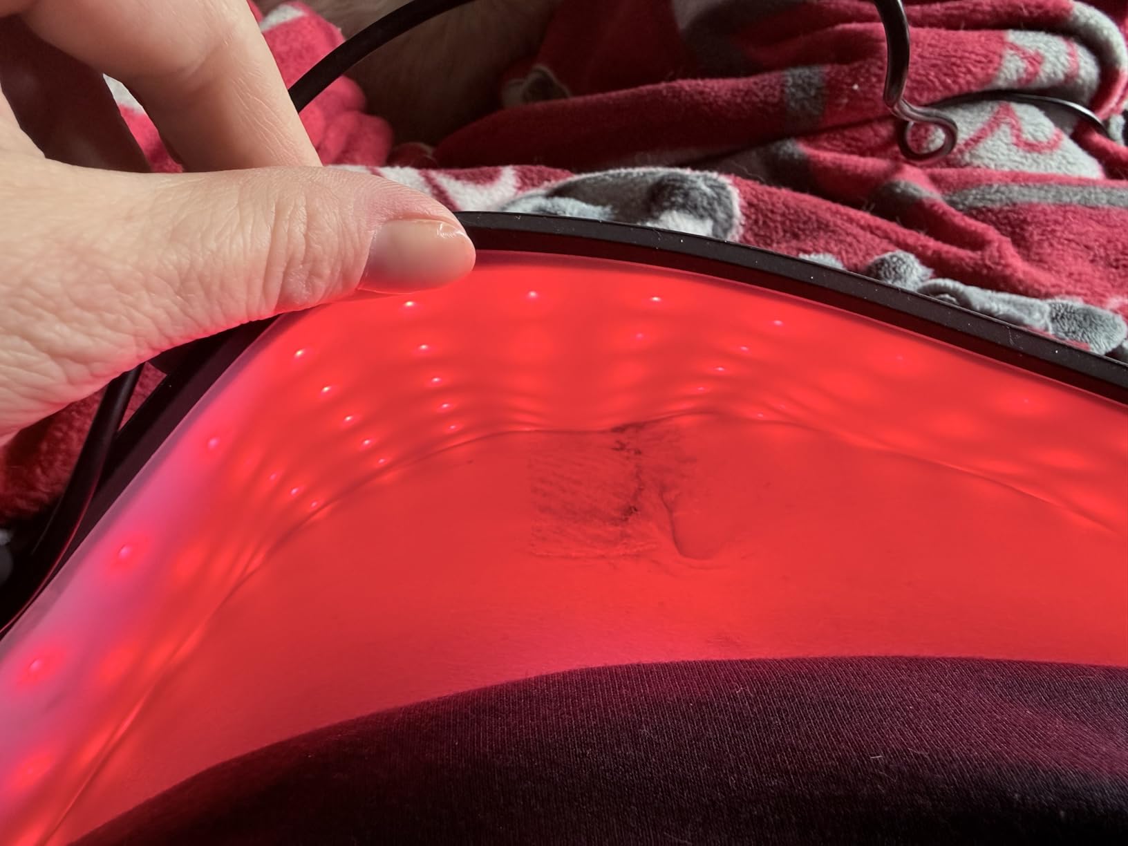 KingPavonini Red Light Therapy for Body, 2-in1 Red Light Panel with Stand | 136 LEDs, 660nm & 850nm, Skin-Safe Silicone Panel, Detach to Red Light Therapy Belt, 9 Modes customer photo 1