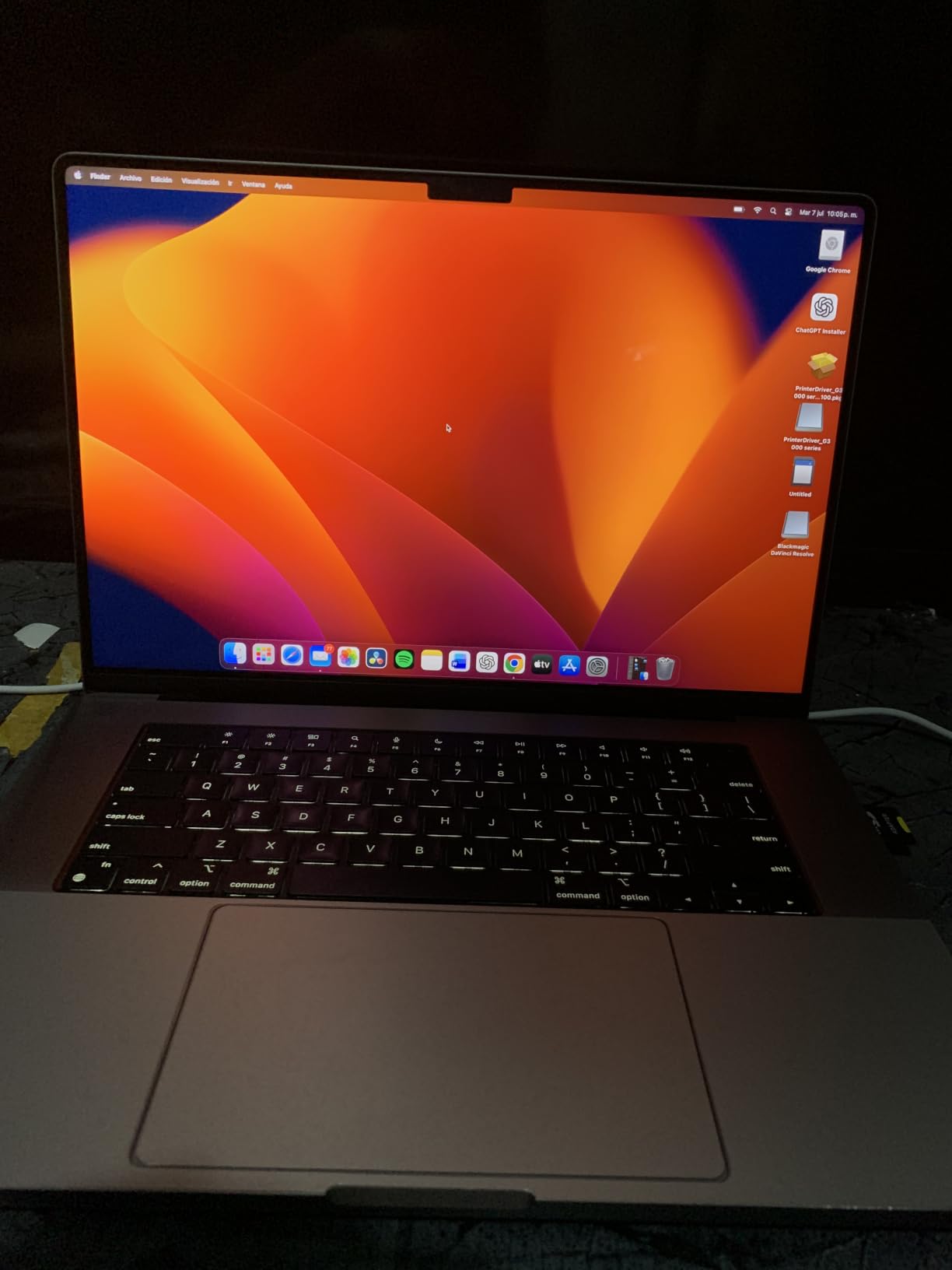 Apple 2021 MacBook Pro with Apple M1 Pro Chip (16-inch, 32GB RAM, 1TB SSD Storage) Space Gray (Renewed) customer photo 2
