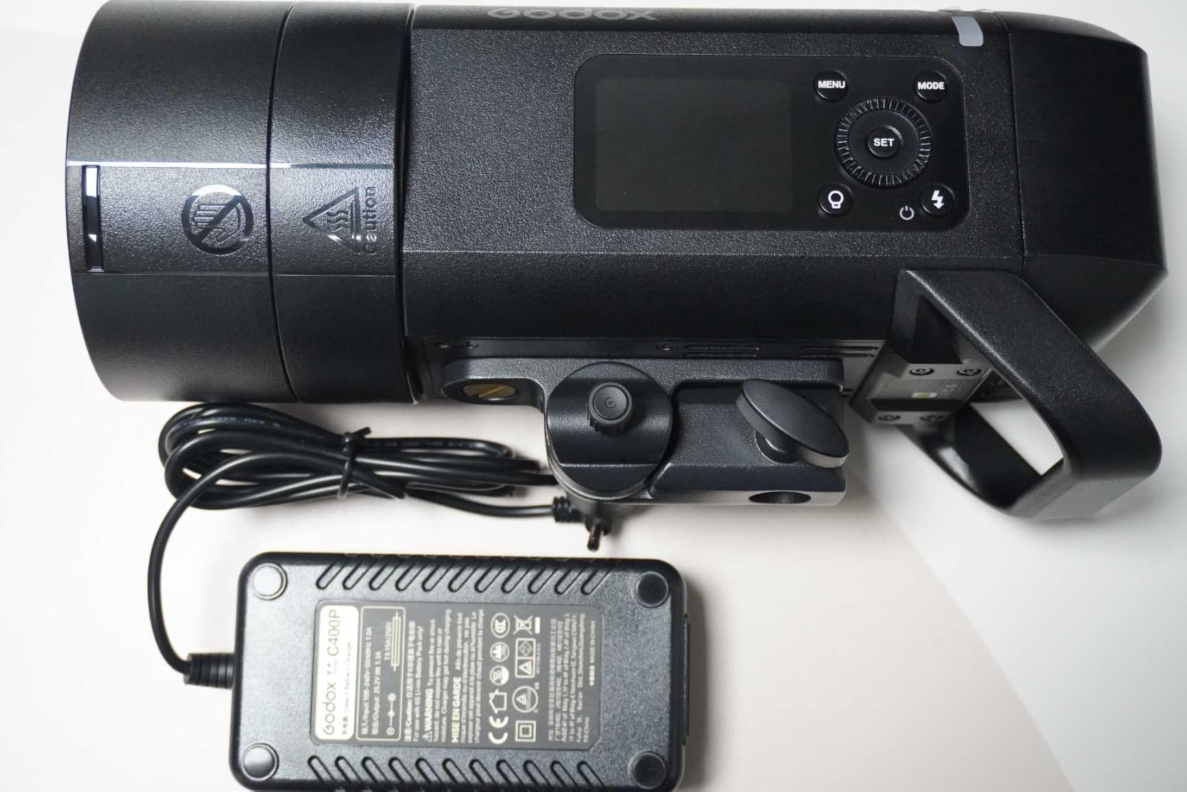 Godox AD400 Pro II AD400Pro II AD400ProII Flash, GN72 One-Tap Sync with X3/30W Bi-Color Modeling Lamp/Color Screen/16 Color Groups Indicator/Freeze Mode/460 Flashes/1/512~1/1 (with ± 0.1 Increment) customer photo 2
