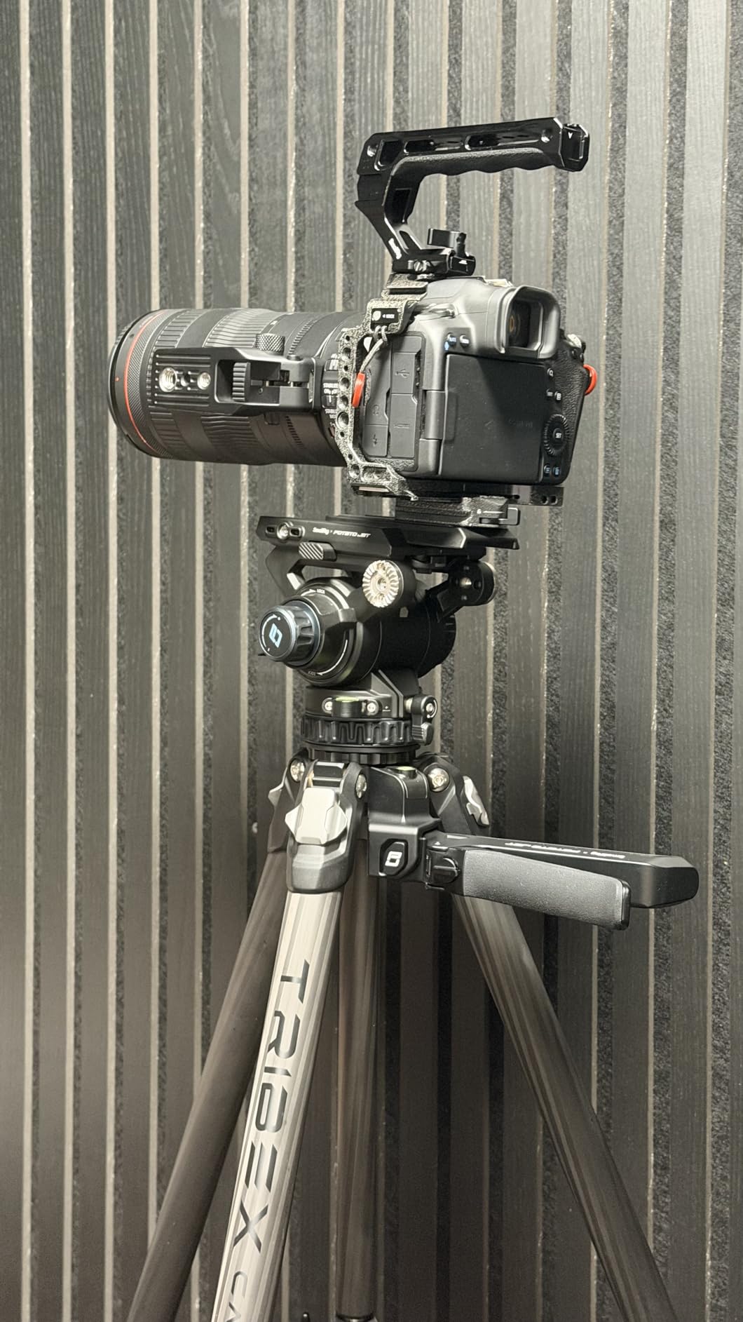 SMALLRIG x Potato Jet TRIBEX SE Hydraulic Tripod, One-Touch Fluid Head for DSLR Cameras, 6kg/13.2lb Load, Max Height 166cm/65in, Lightweight Travel Tripod, Interviews/Wedding/Landscape/Studio/Sports customer photo 2