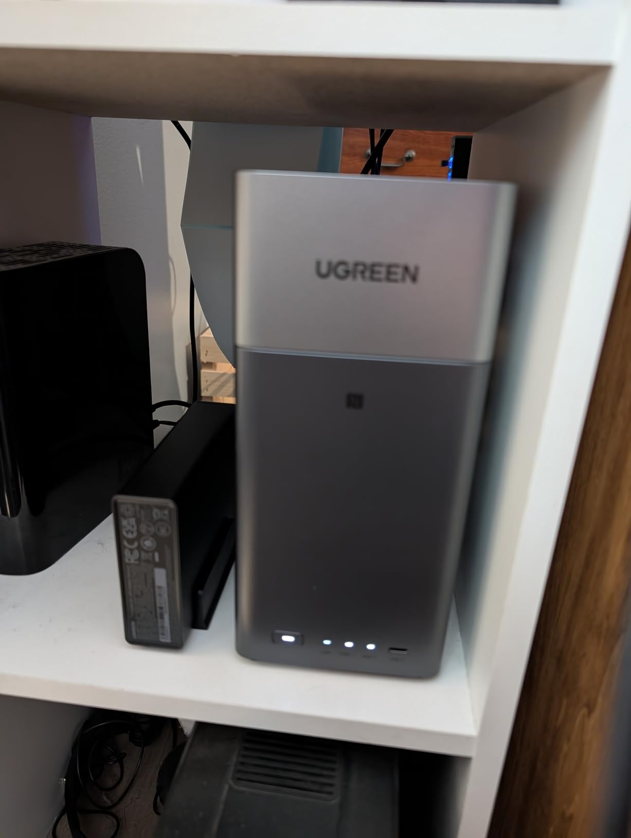 UGREEN NAS DH2300 2-Bay Desktop NAS, 64TB Capacity, Remote Access, AI Photo Album, 4GB RAM, 1GbE, 4K HDMI (Diskless) customer photo 2